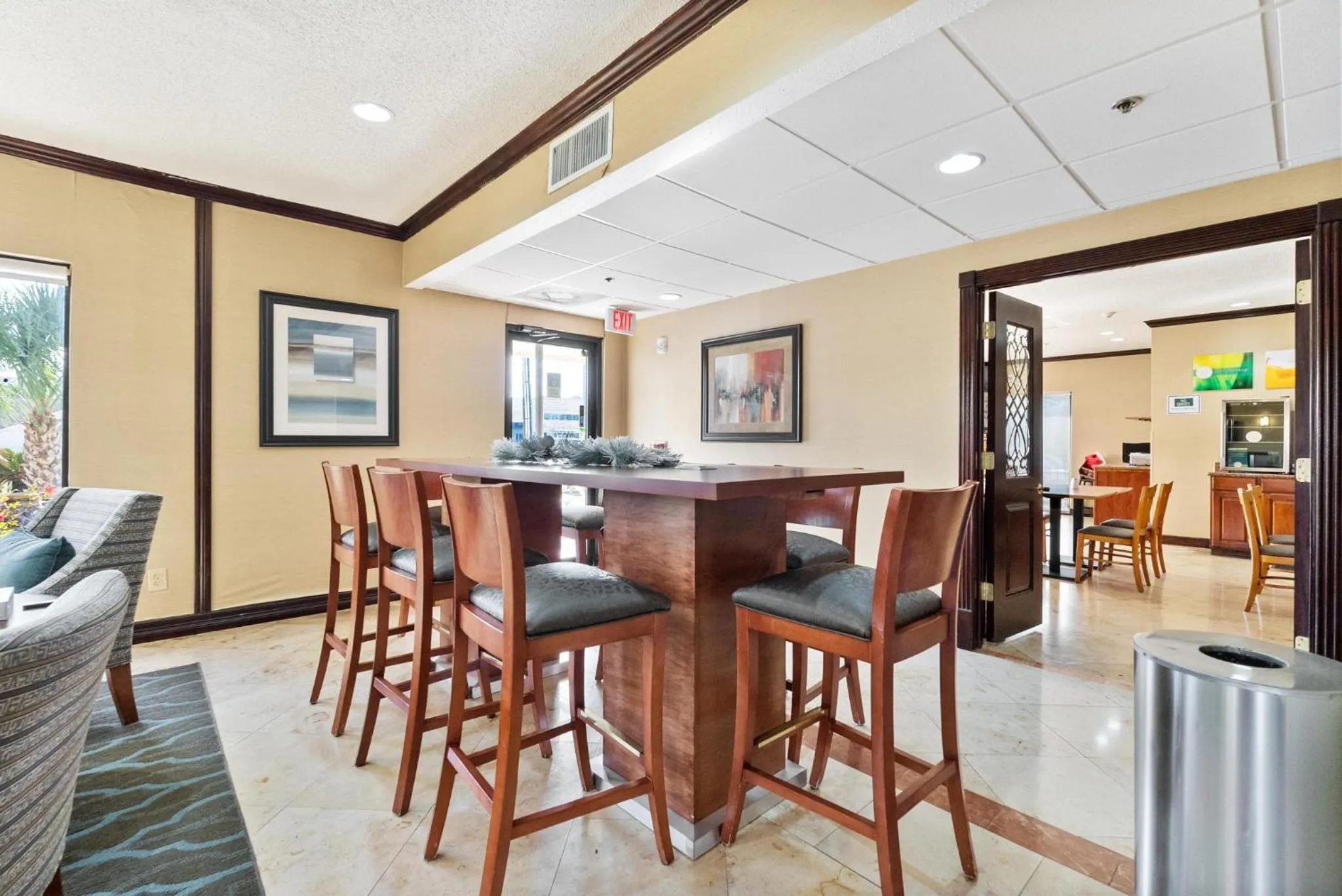 Lobby or reception in Quality Inn & Suites Seabrook- NASA- Kemah