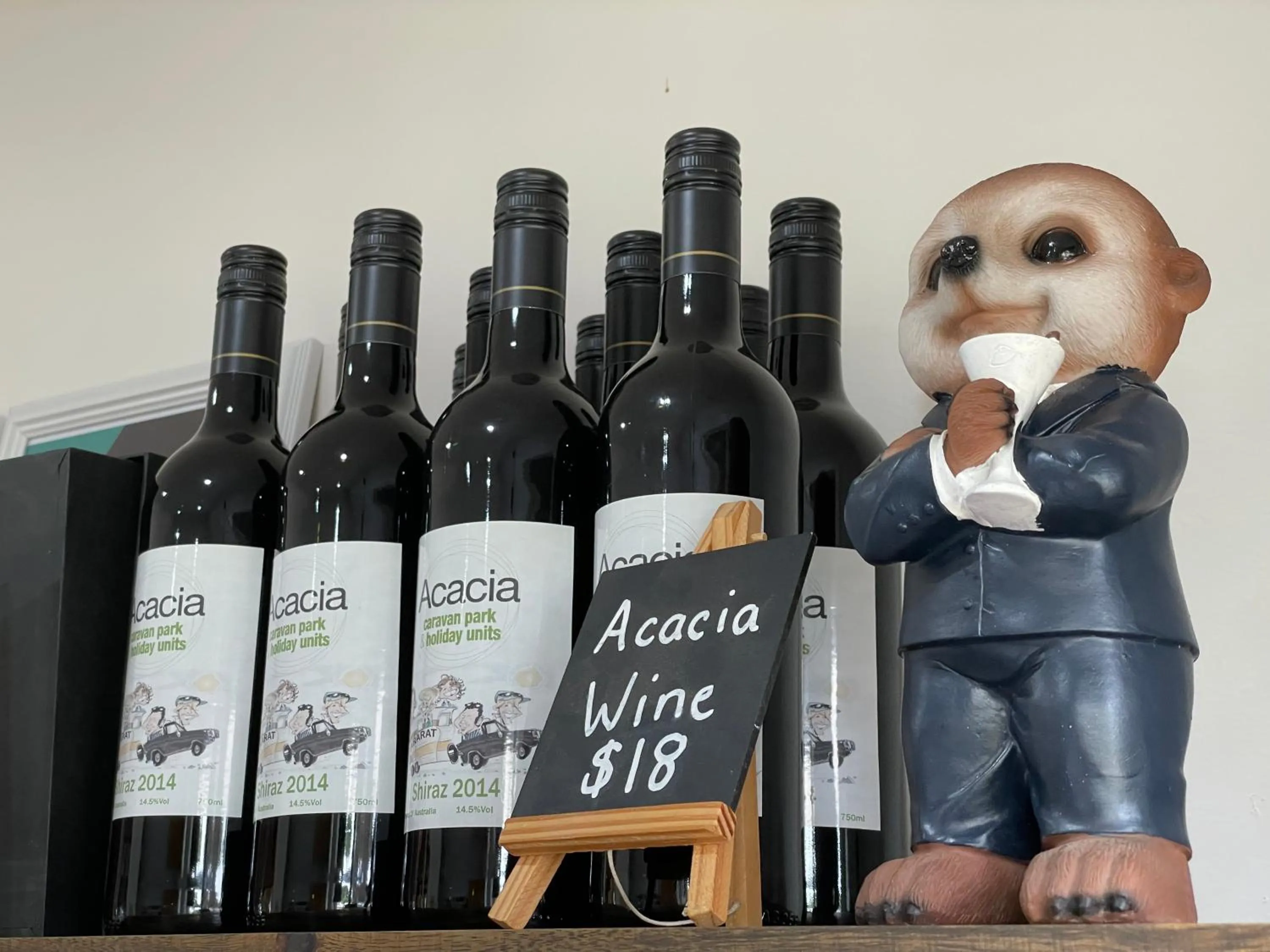 Alcoholic drinks in Acacia Caravan Park & Holiday Units