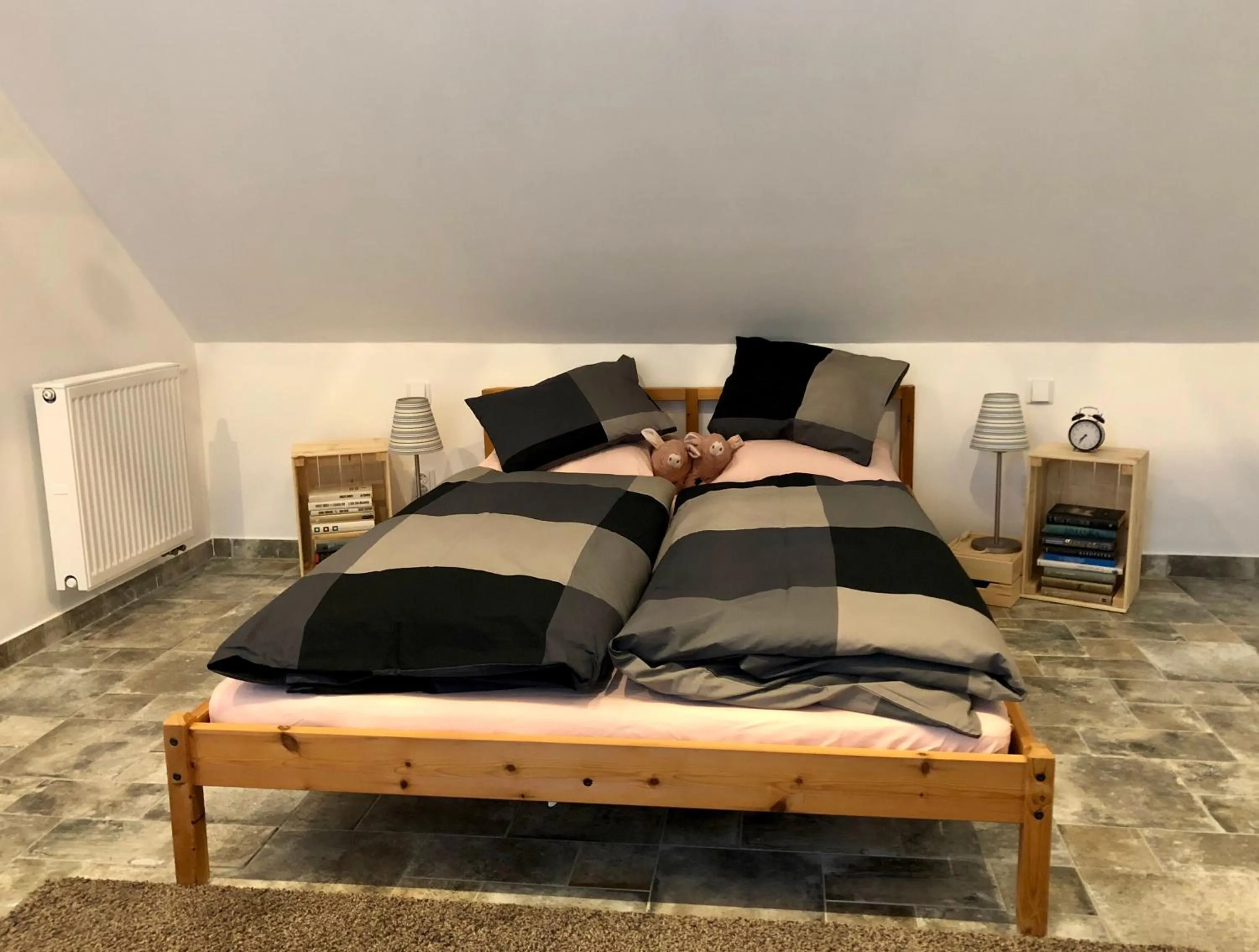 Bed in Guest House K74