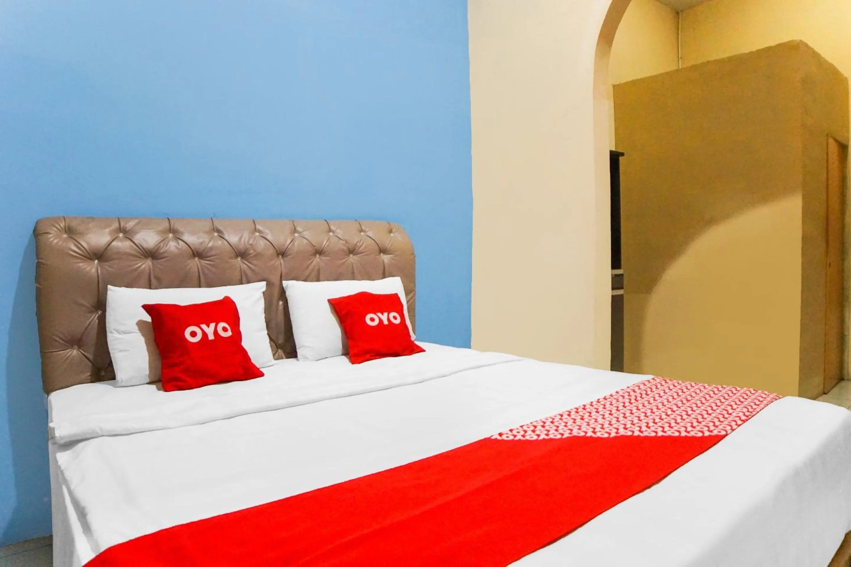 Bedroom, Bed in Hotel O Sky Residence Cengkeh