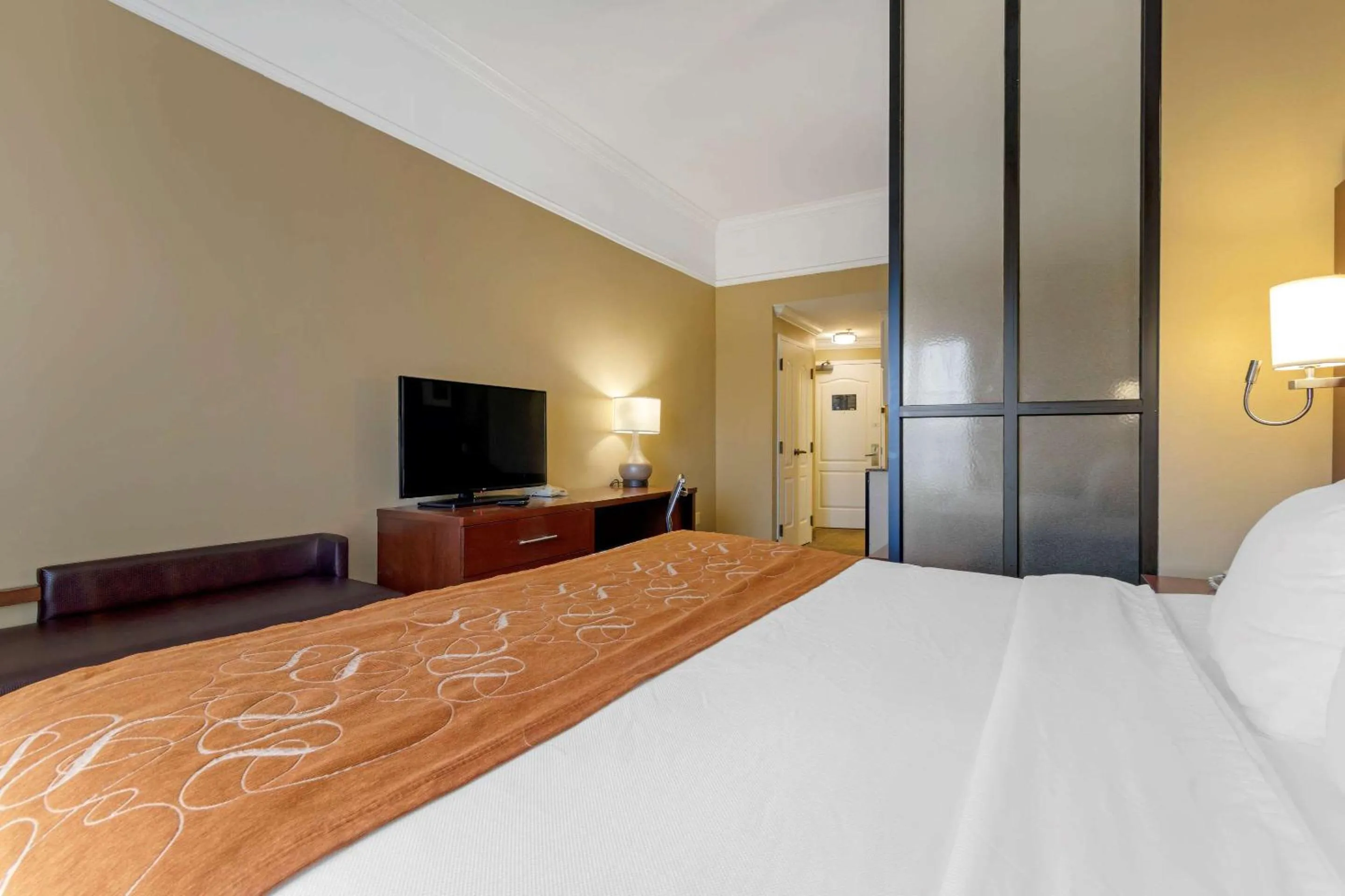 Photo of the whole room, Bed in Comfort Suites Savannah North