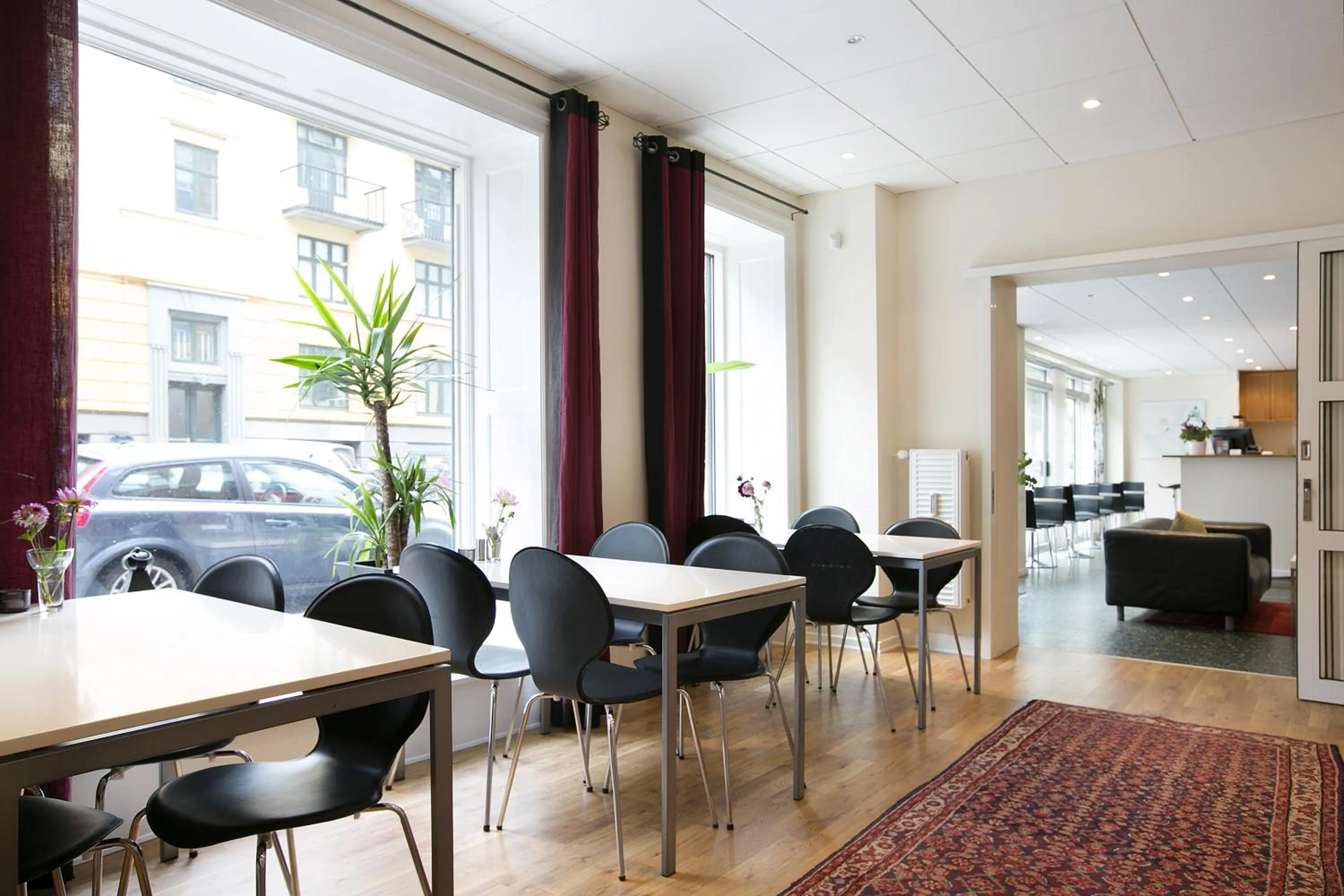 Communal lounge/ TV room in Hotel Copenhagen