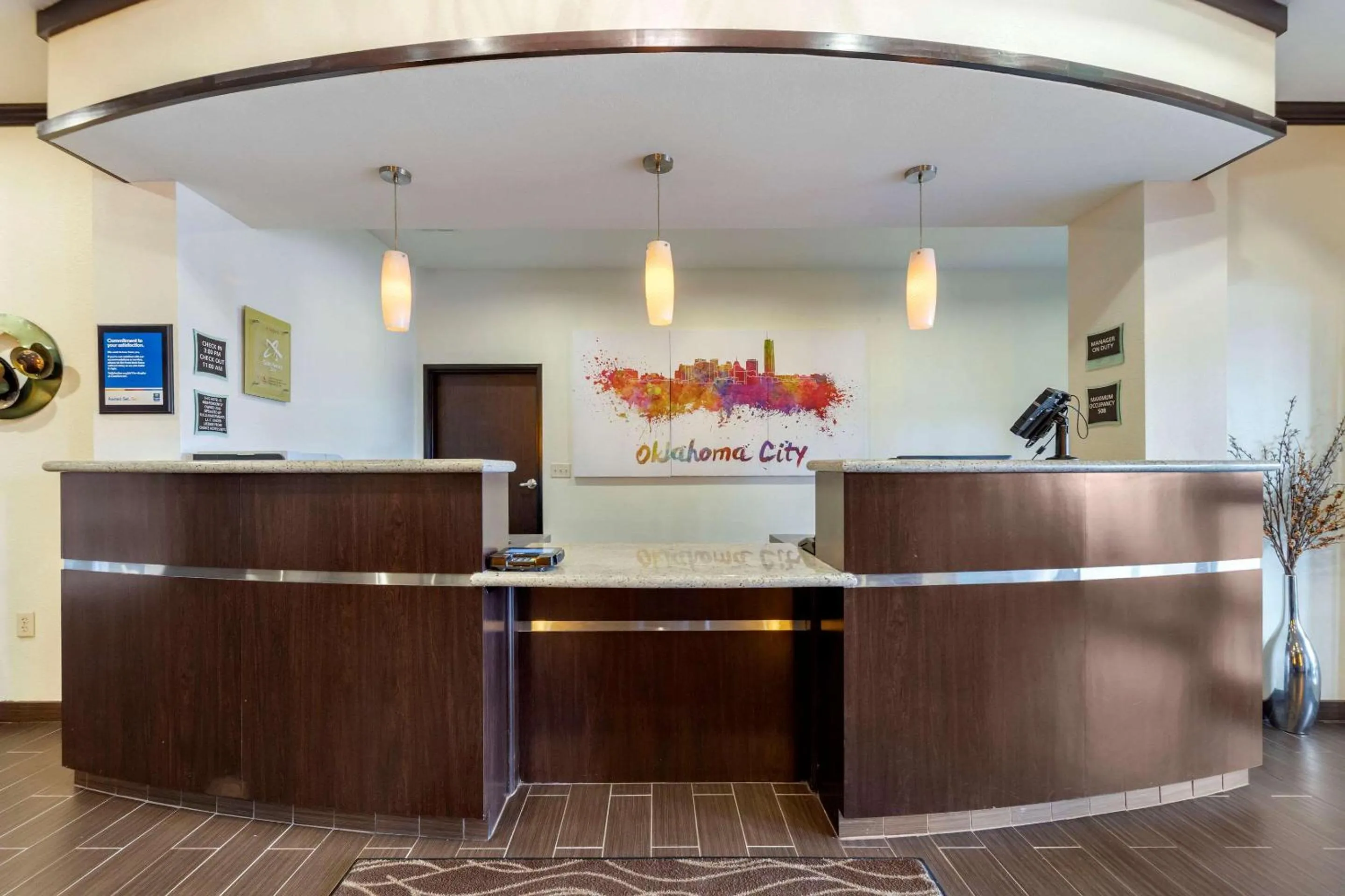Lobby or reception in Comfort Inn & Suites Oklahoma City West - I-40
