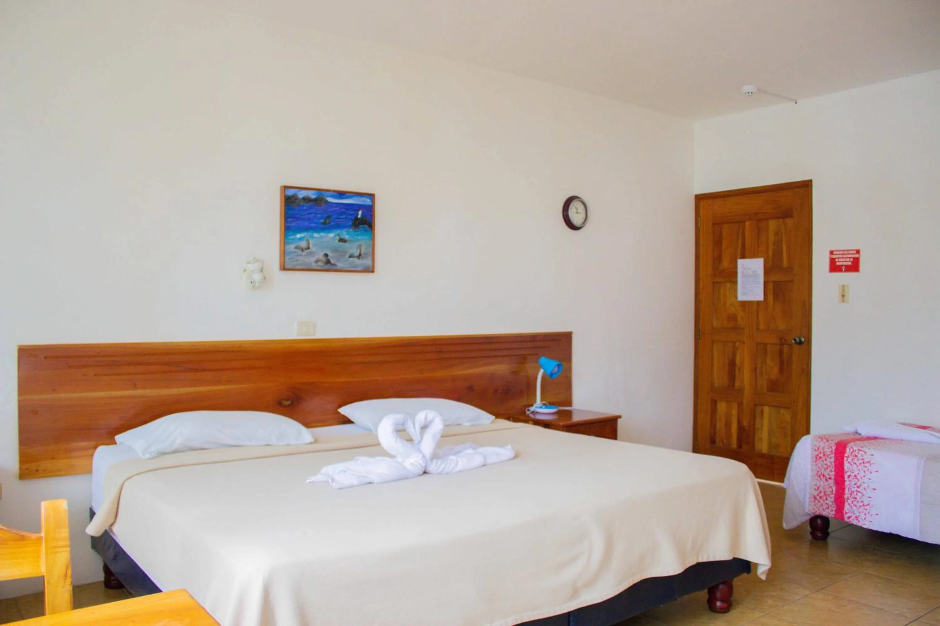 Bed in Galapagos Verde Azul