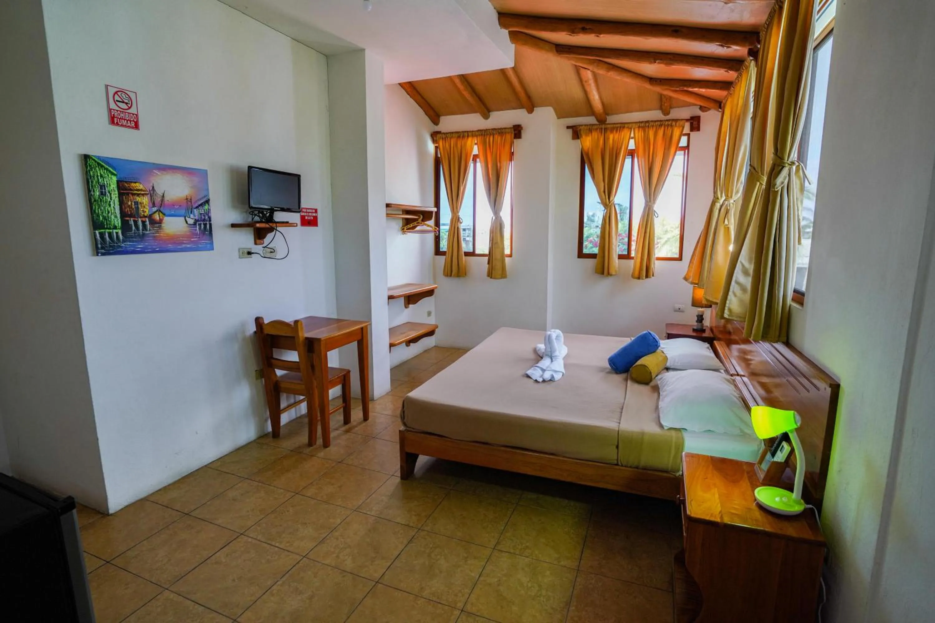 Garden view, Bed in Galapagos Verde Azul