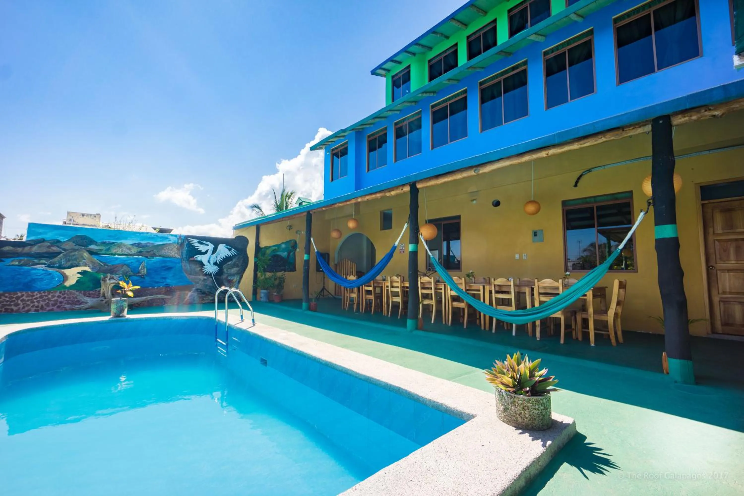 Garden in Galapagos Verde Azul