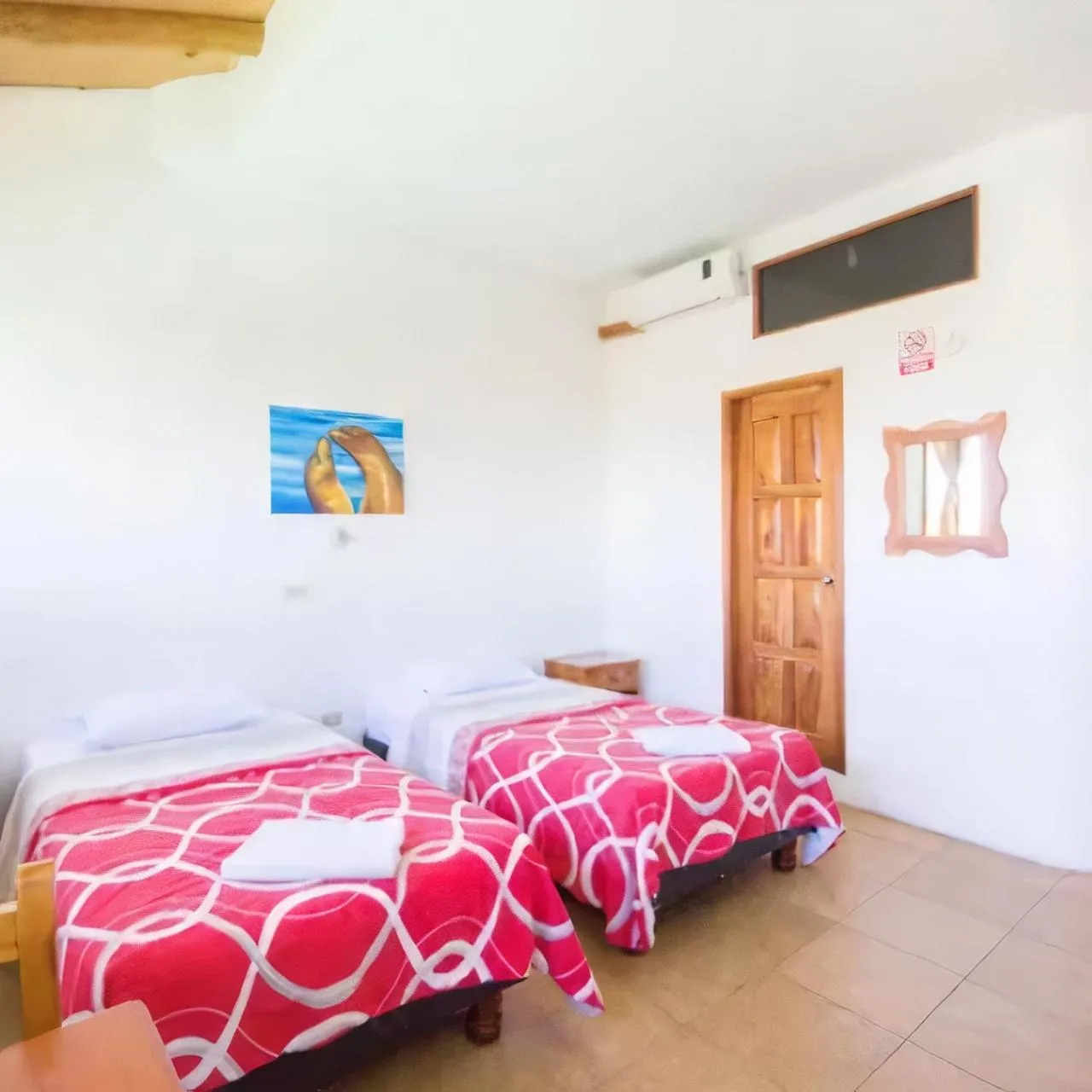 Bed in Galapagos Verde Azul