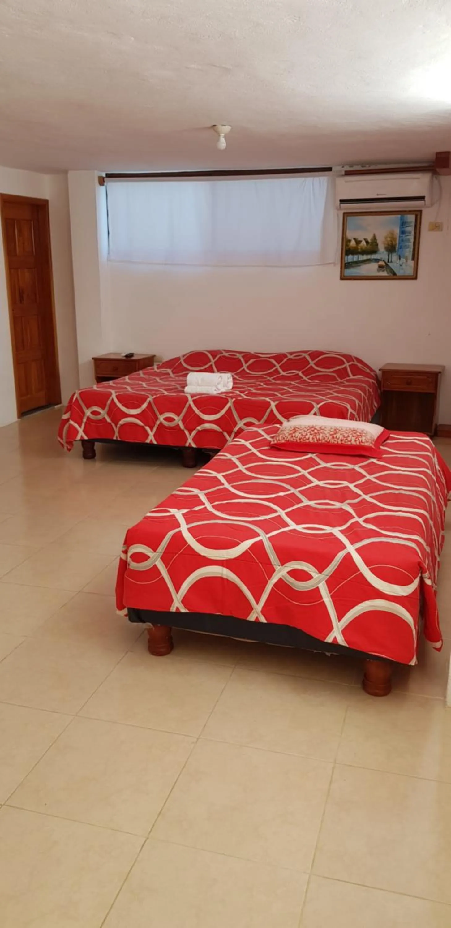 Bed in Galapagos Verde Azul