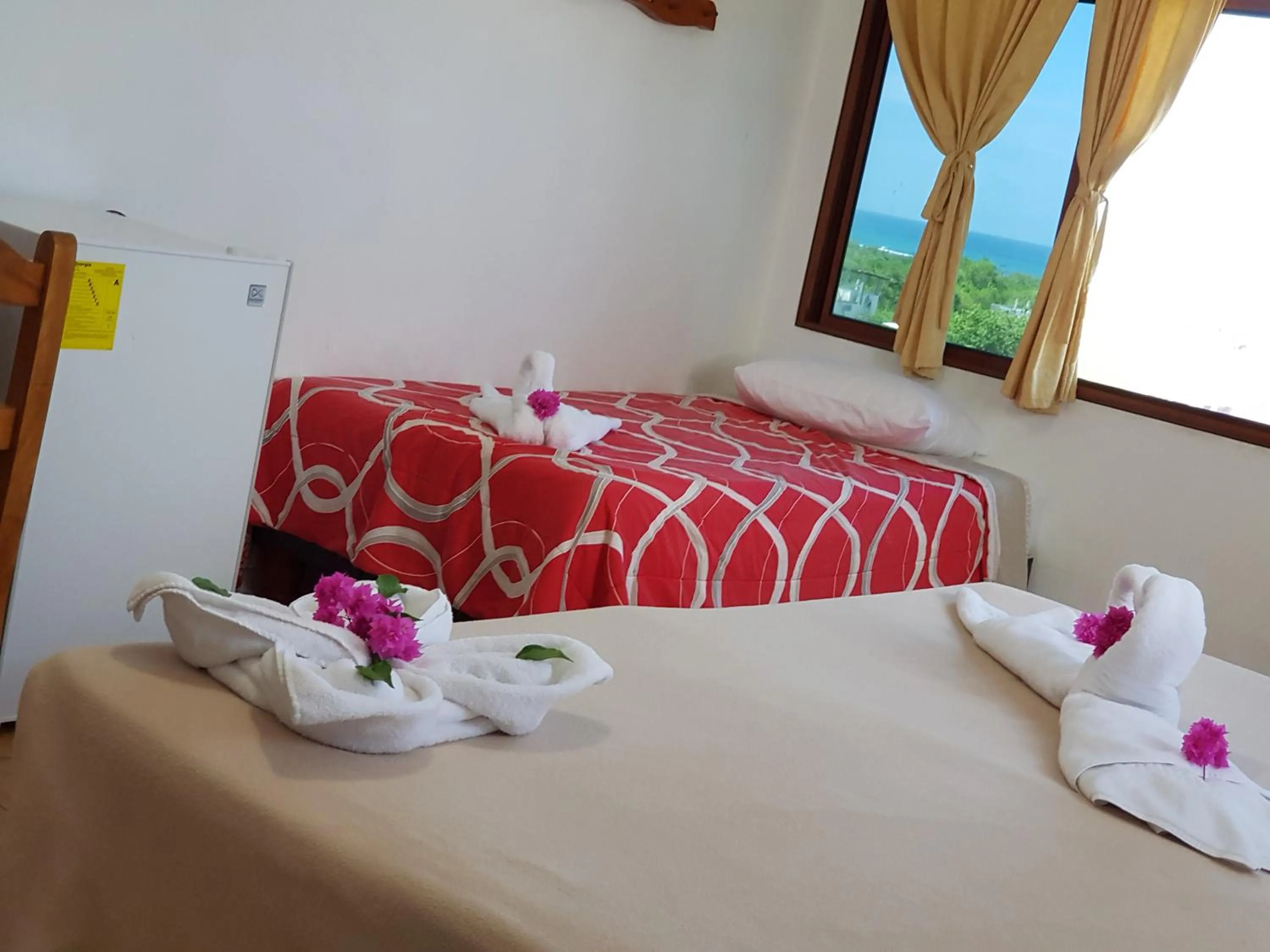 Bed in Galapagos Verde Azul