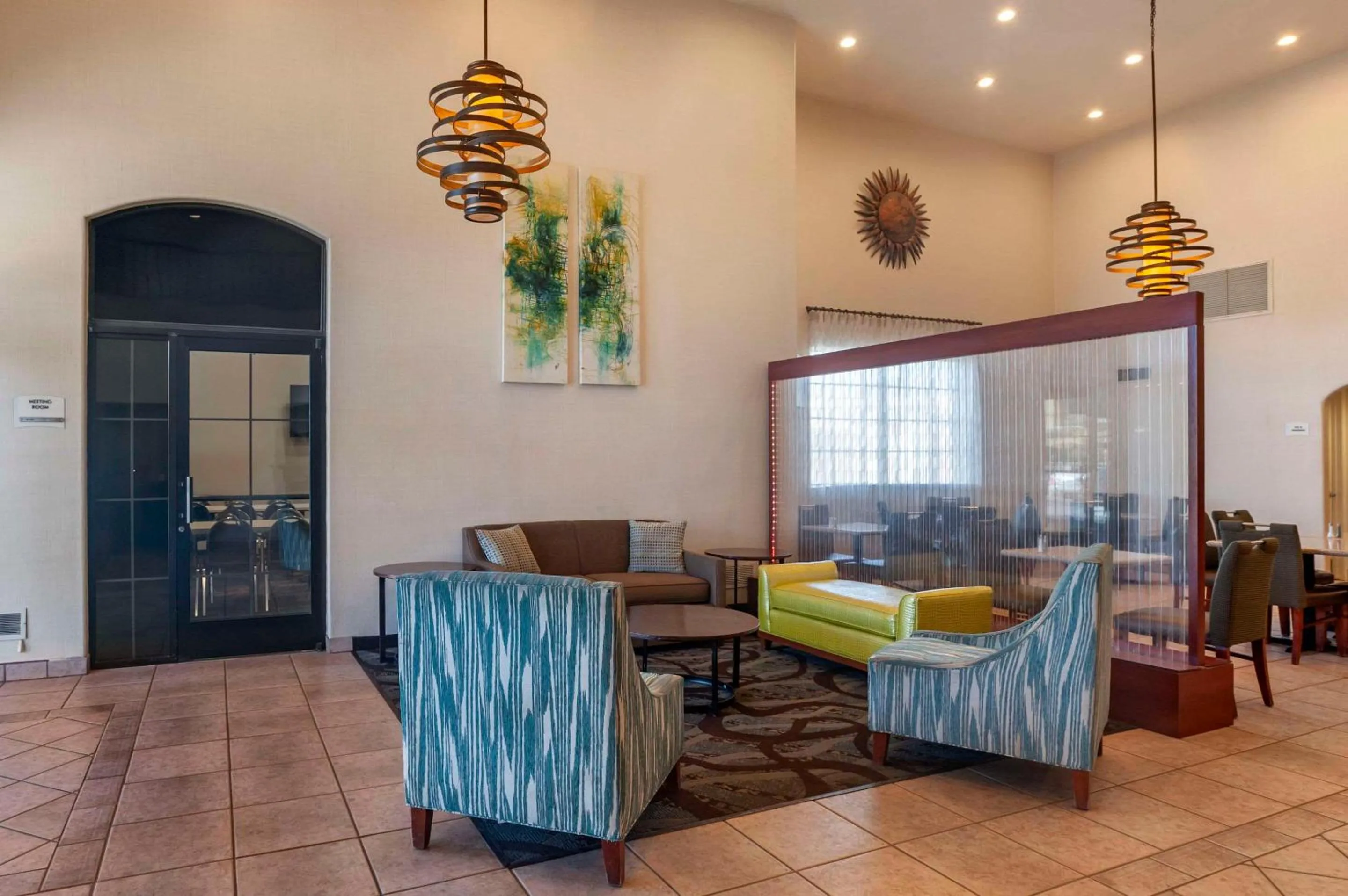 Lobby or reception in Quality Inn Blythe I-10