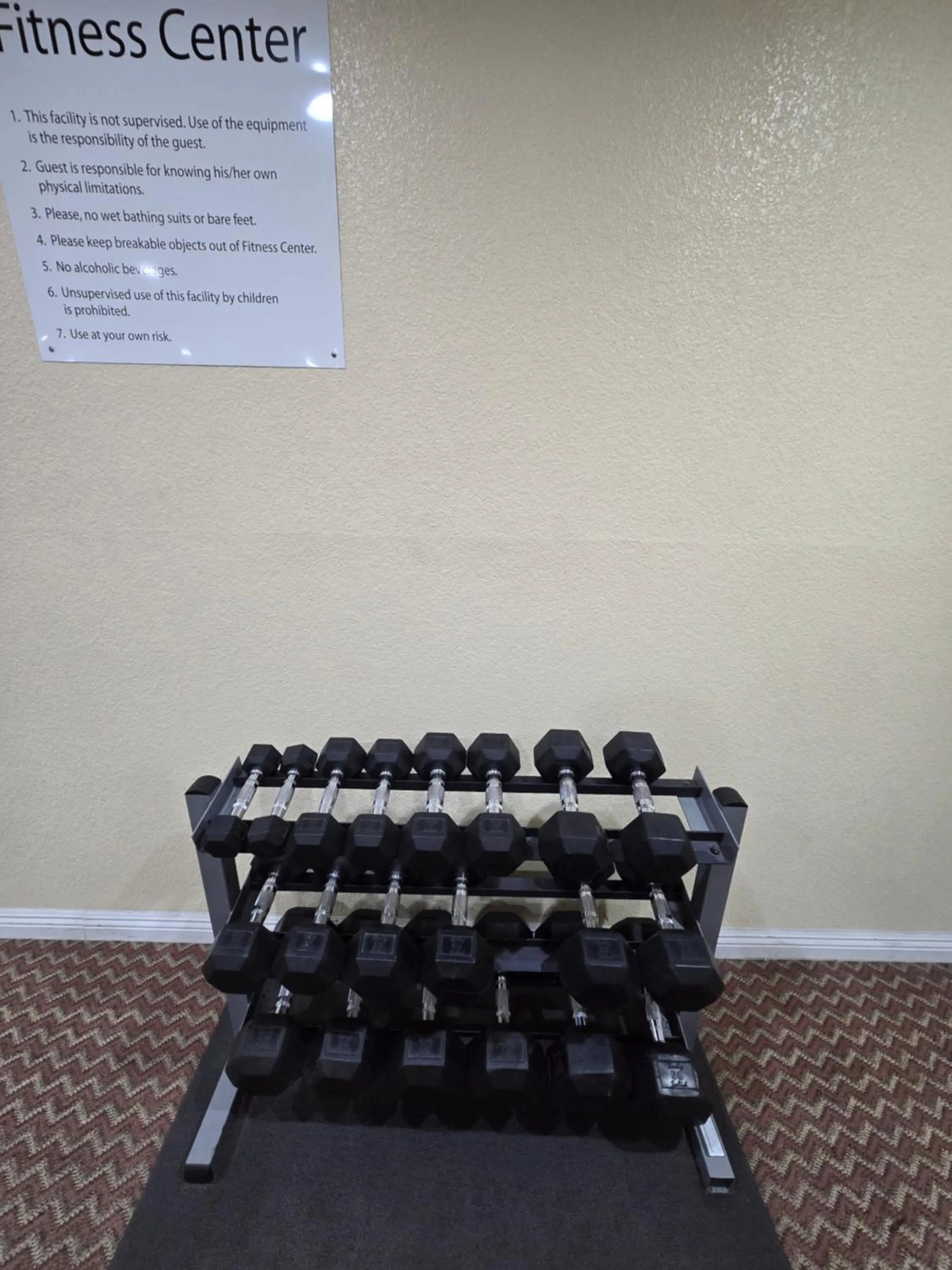 Fitness centre/facilities in Quality Inn Blythe I-10