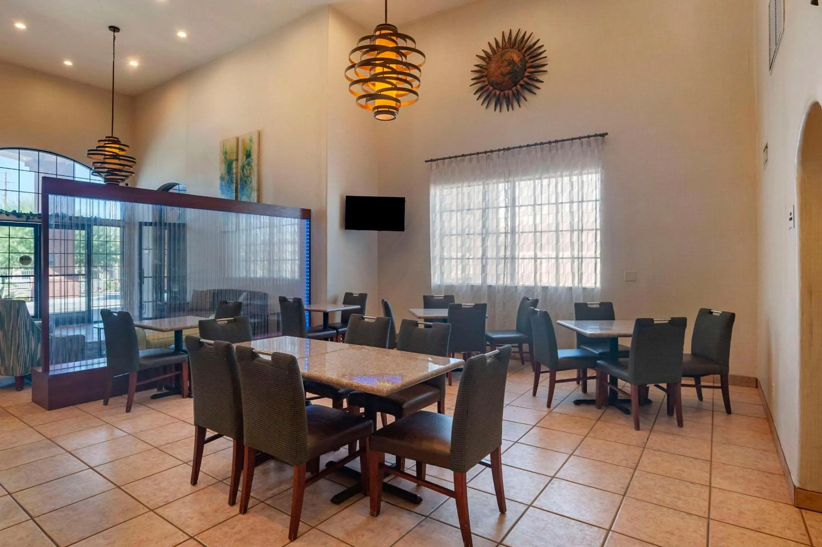 Breakfast in Quality Inn Blythe I-10