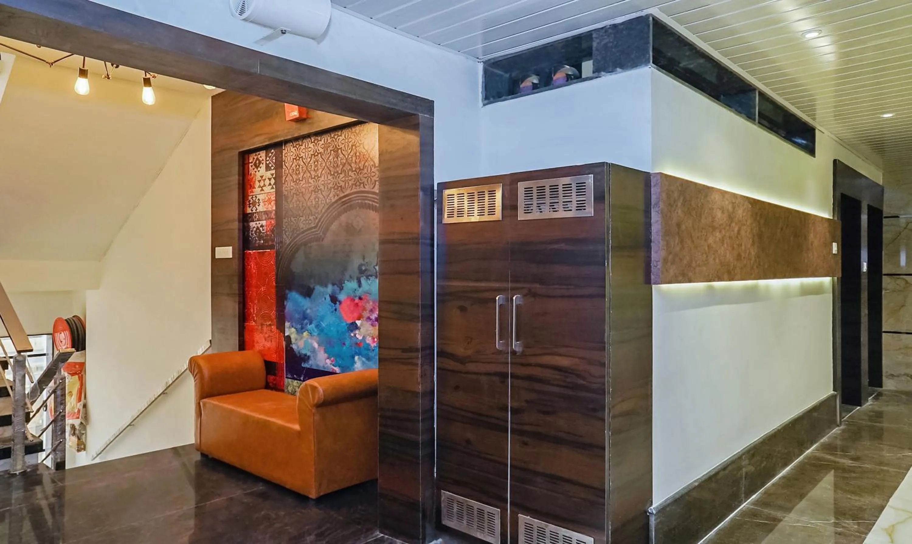 Seating area in Treebo Hotel A1