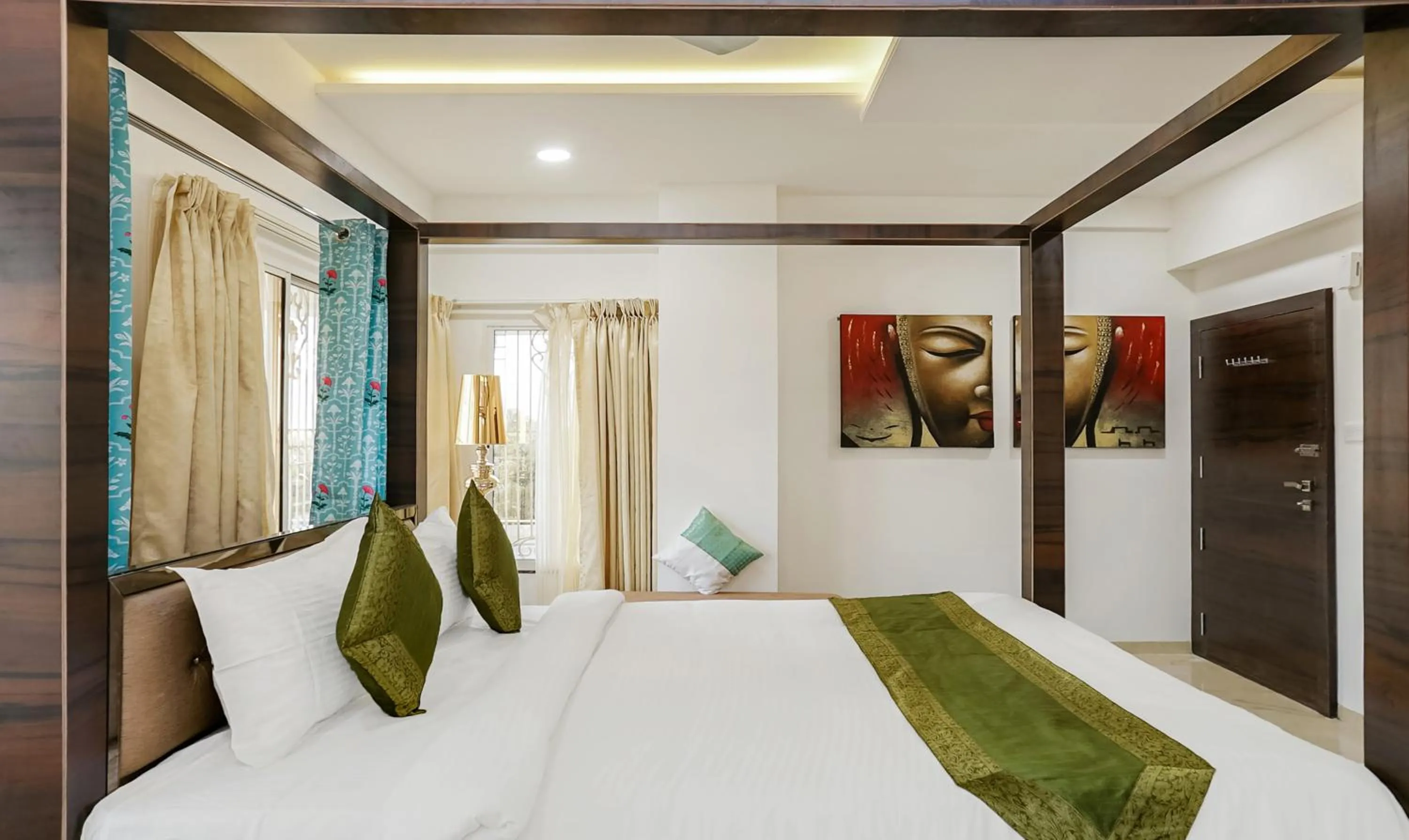 Bedroom, Bed in Treebo Hotel A1