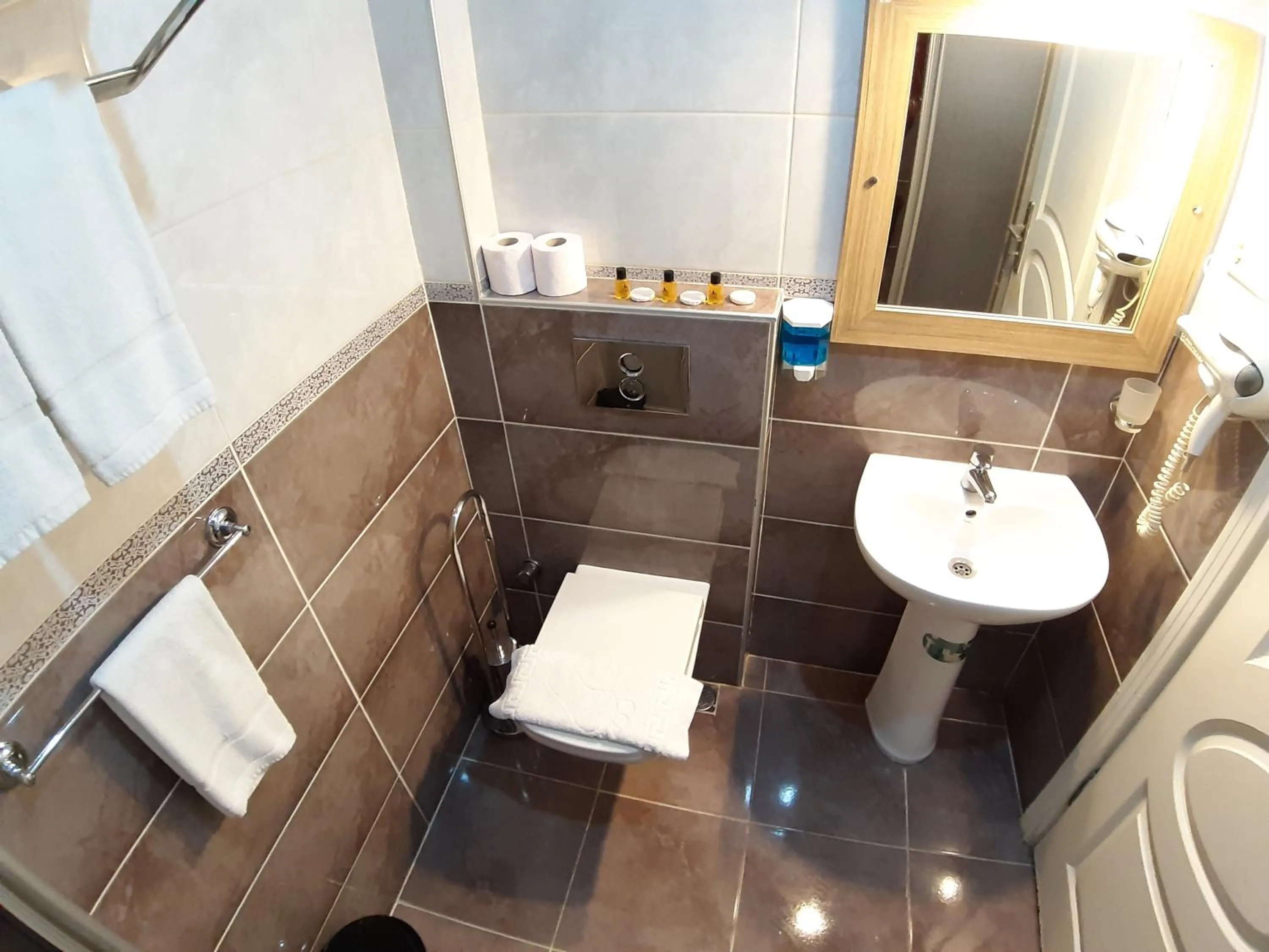 Bathroom in Burak Apart