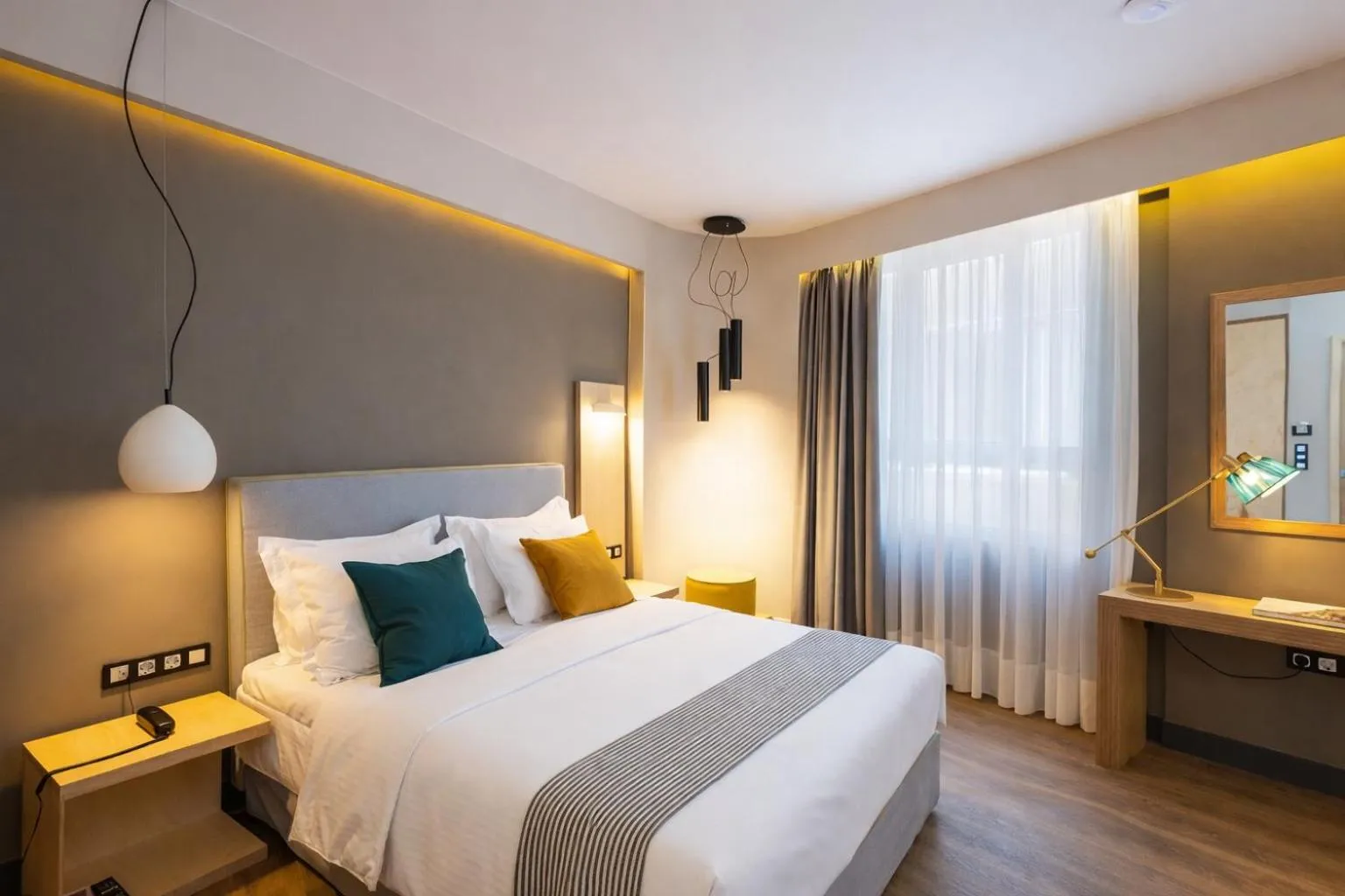 Bedroom, Bed in St. Bjur Suites