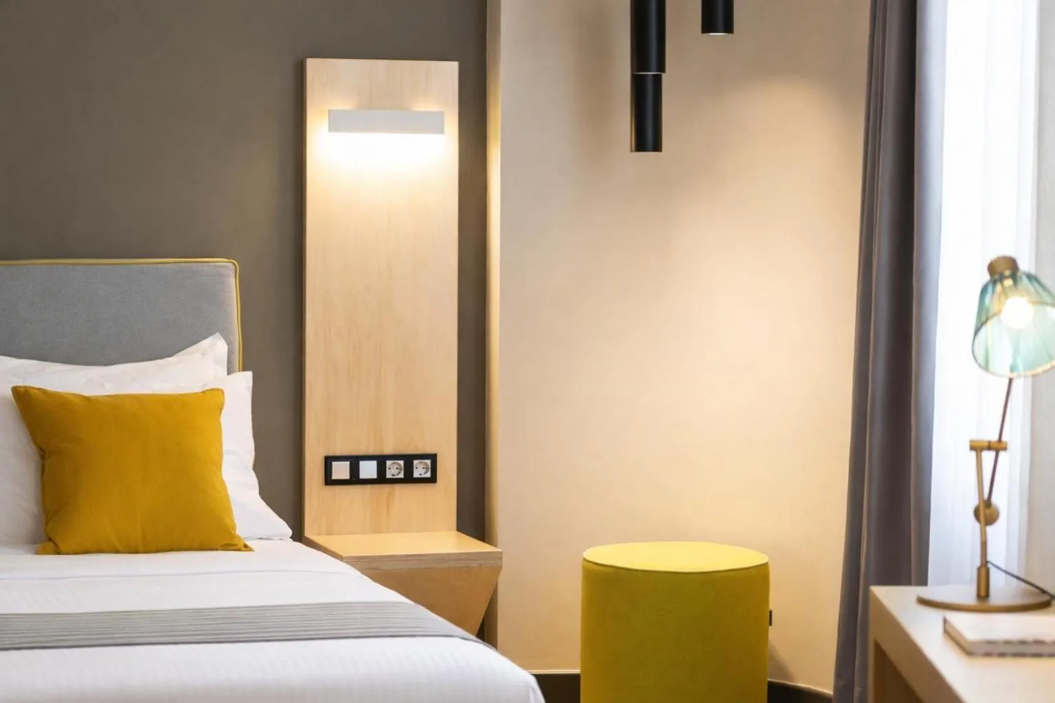 Bedroom, Bed in St. Bjur Suites