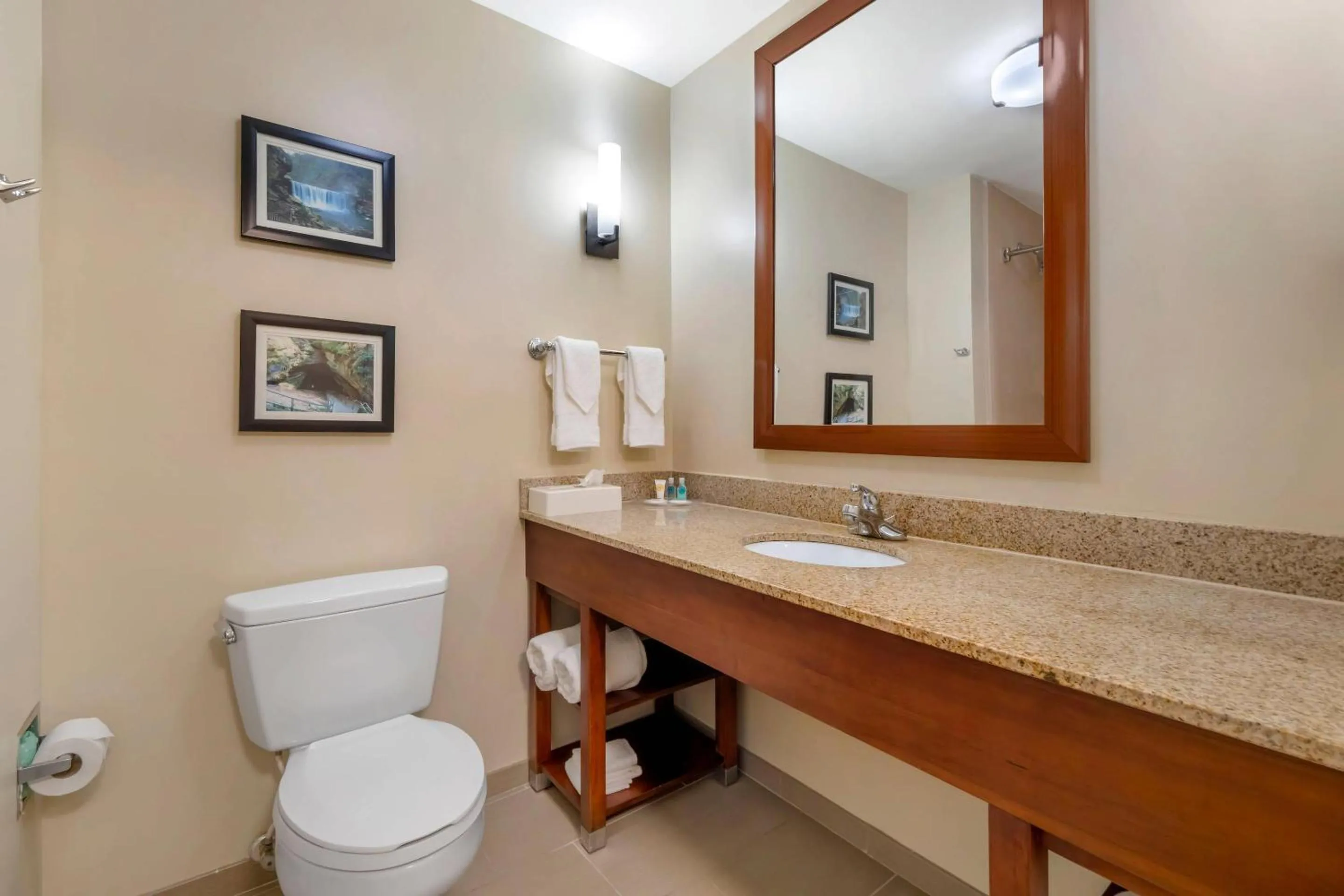 Bedroom in Comfort Suites Elizabethtown