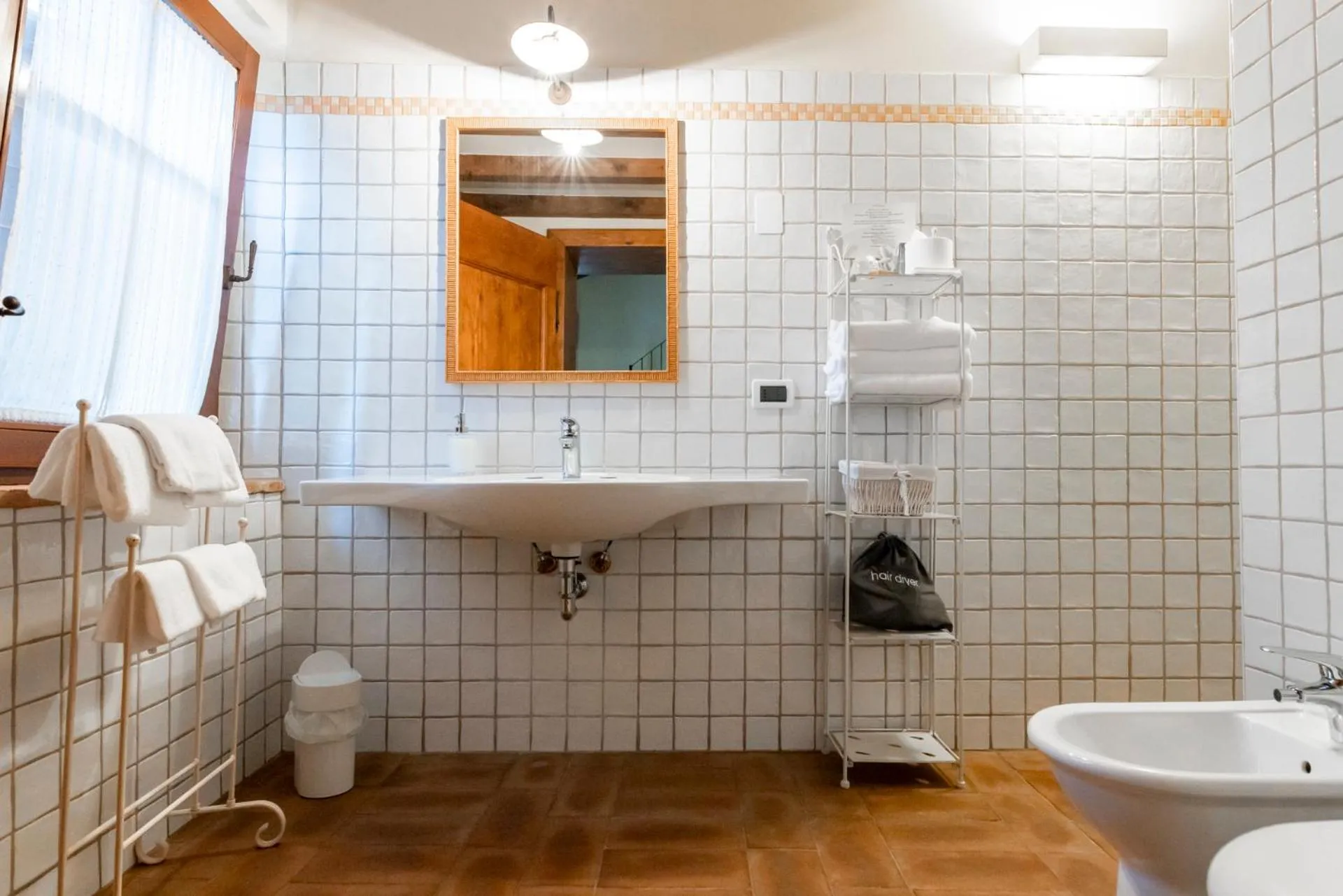 Bathroom in Musella Winery & Relais