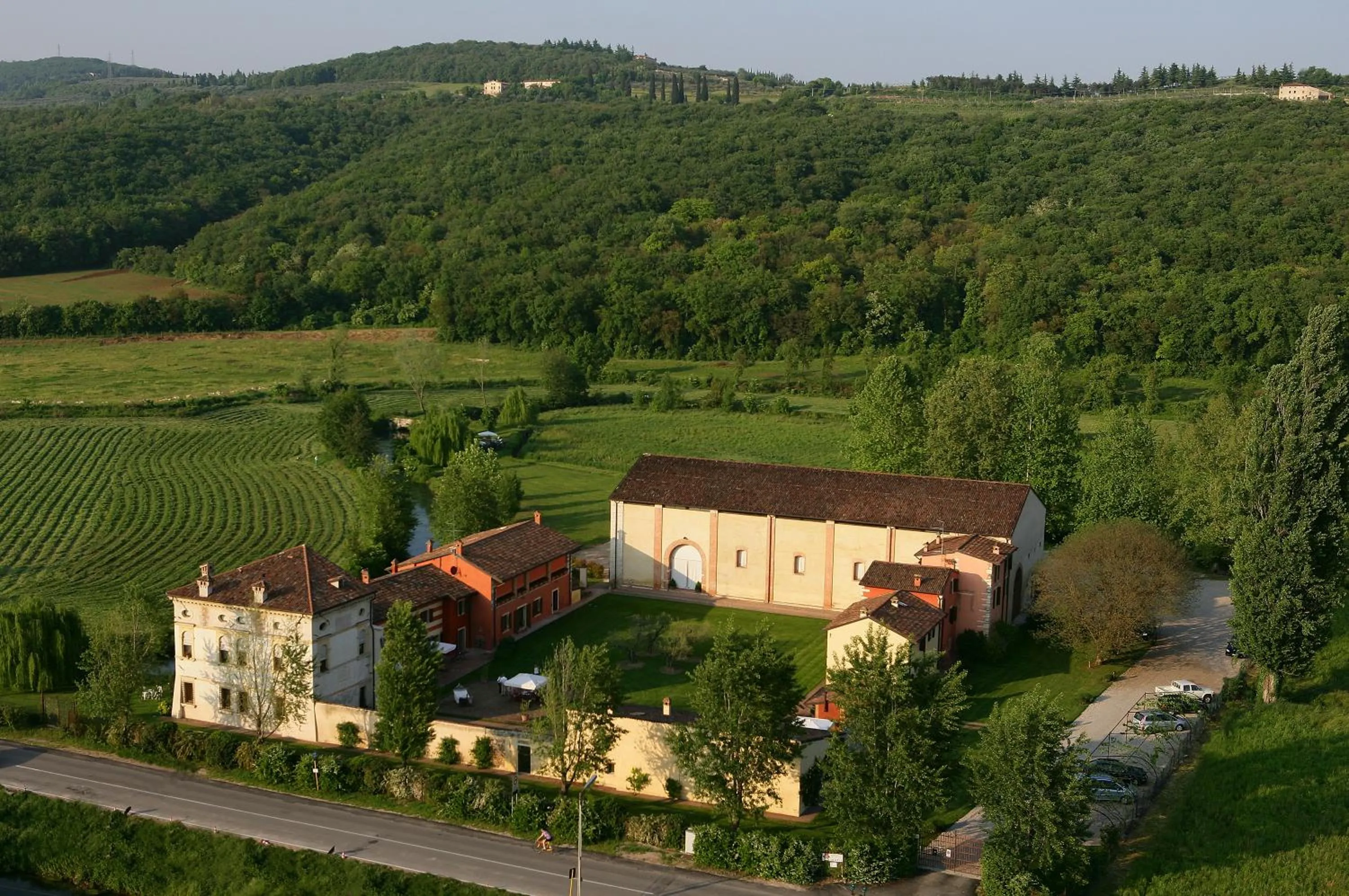 Bird's eye view in Musella Winery & Relais