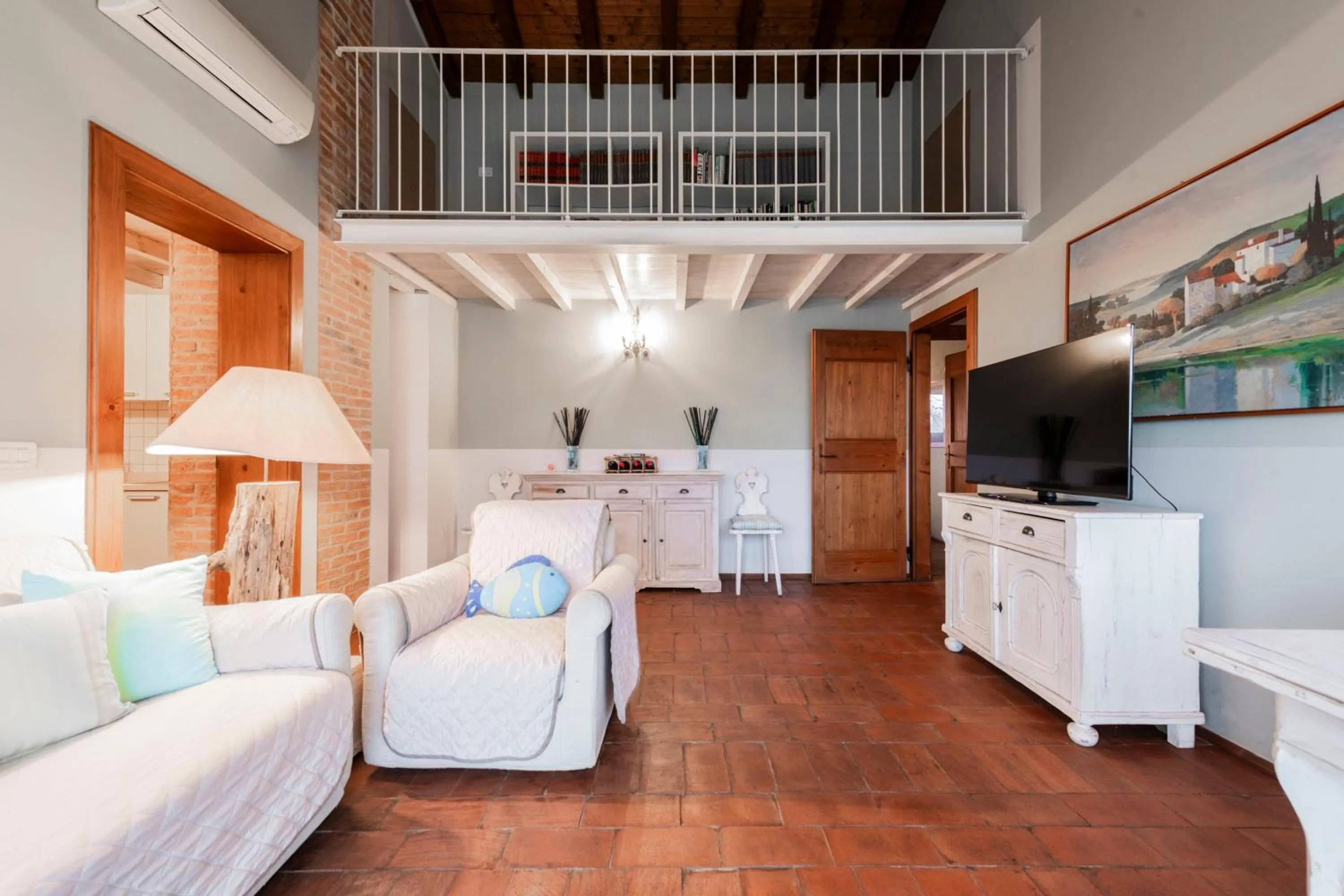 TV and multimedia, Bed in Musella Winery & Relais