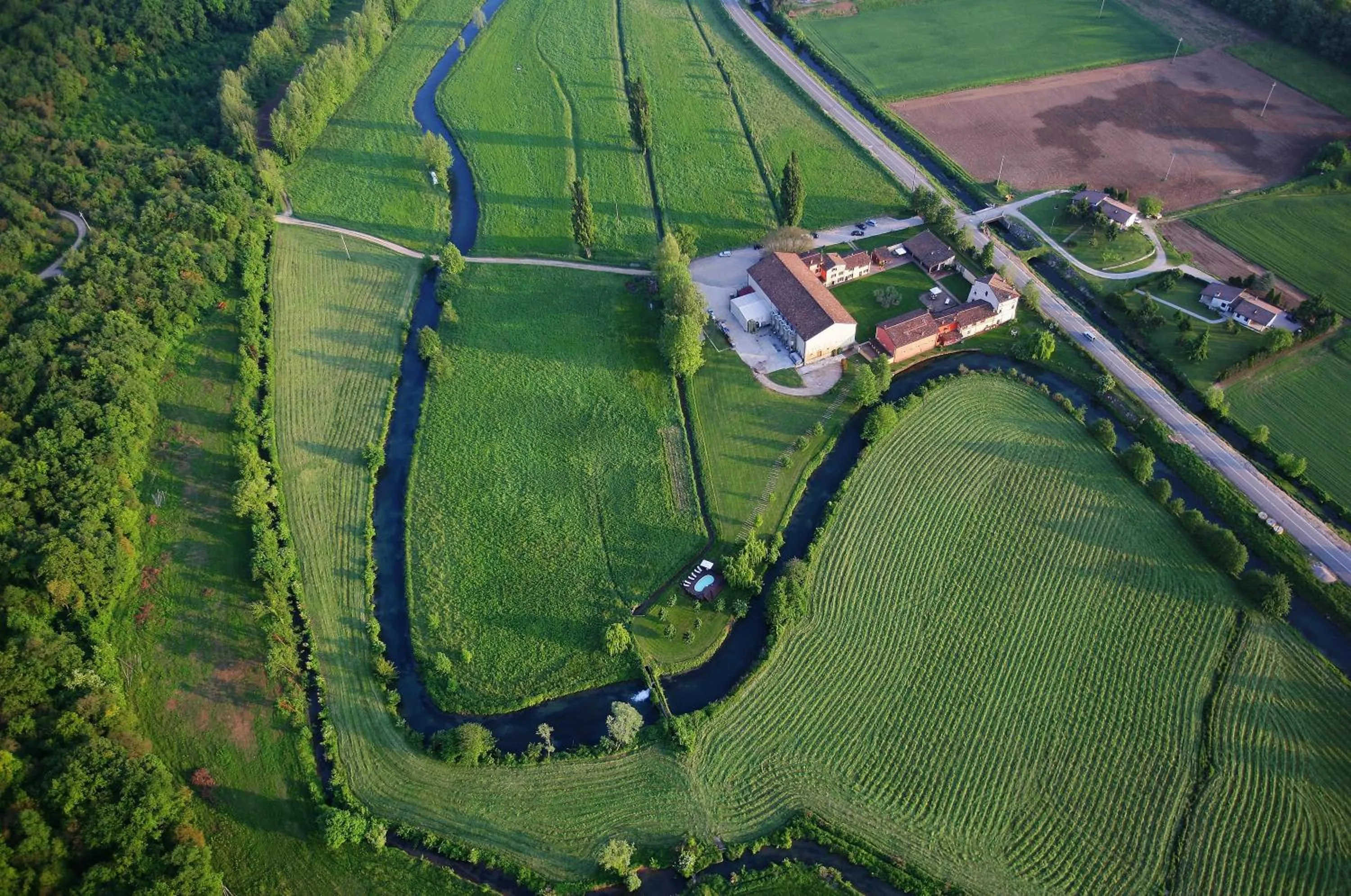 Bird's eye view in Musella Winery & Relais
