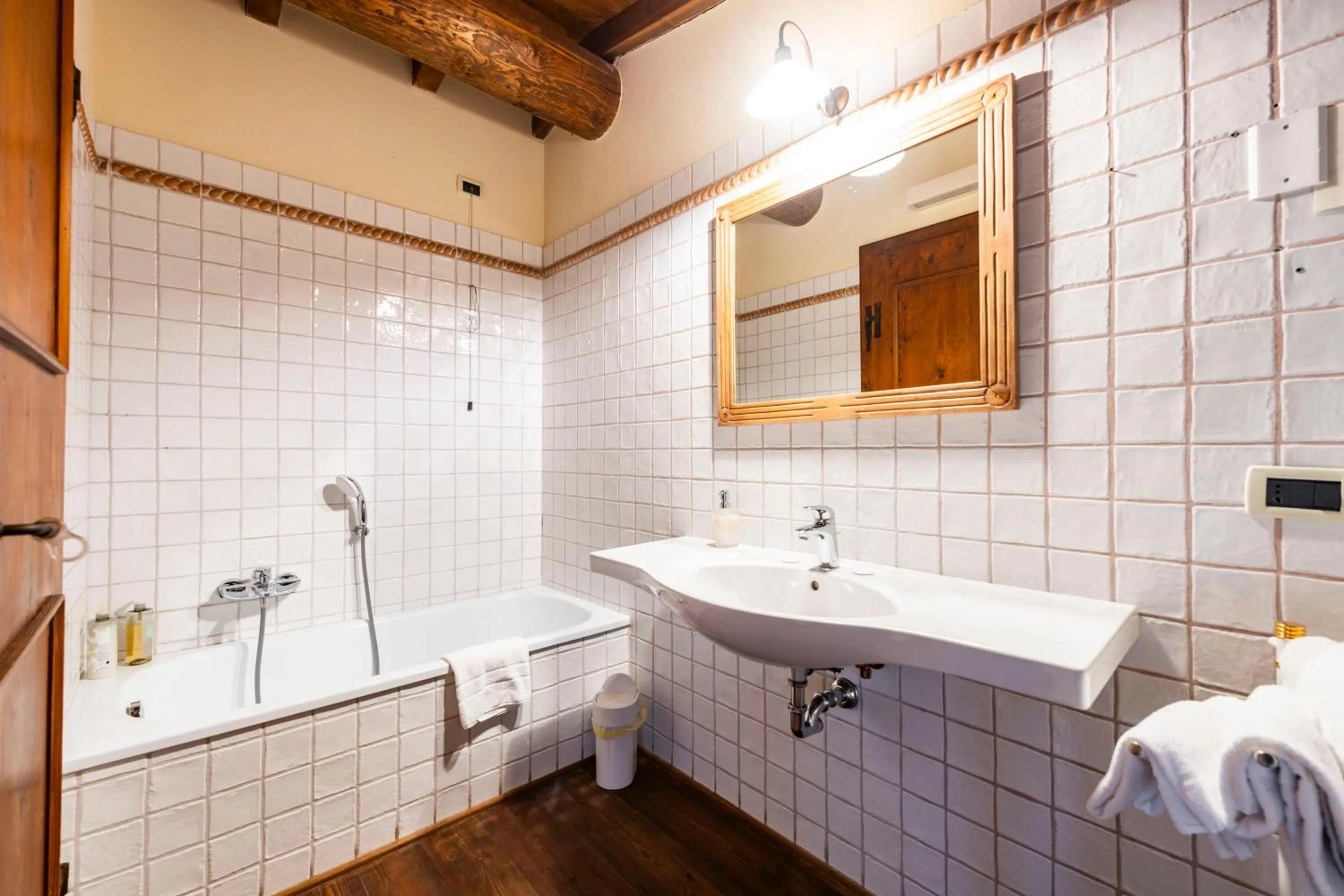 Bathroom in Musella Winery & Relais