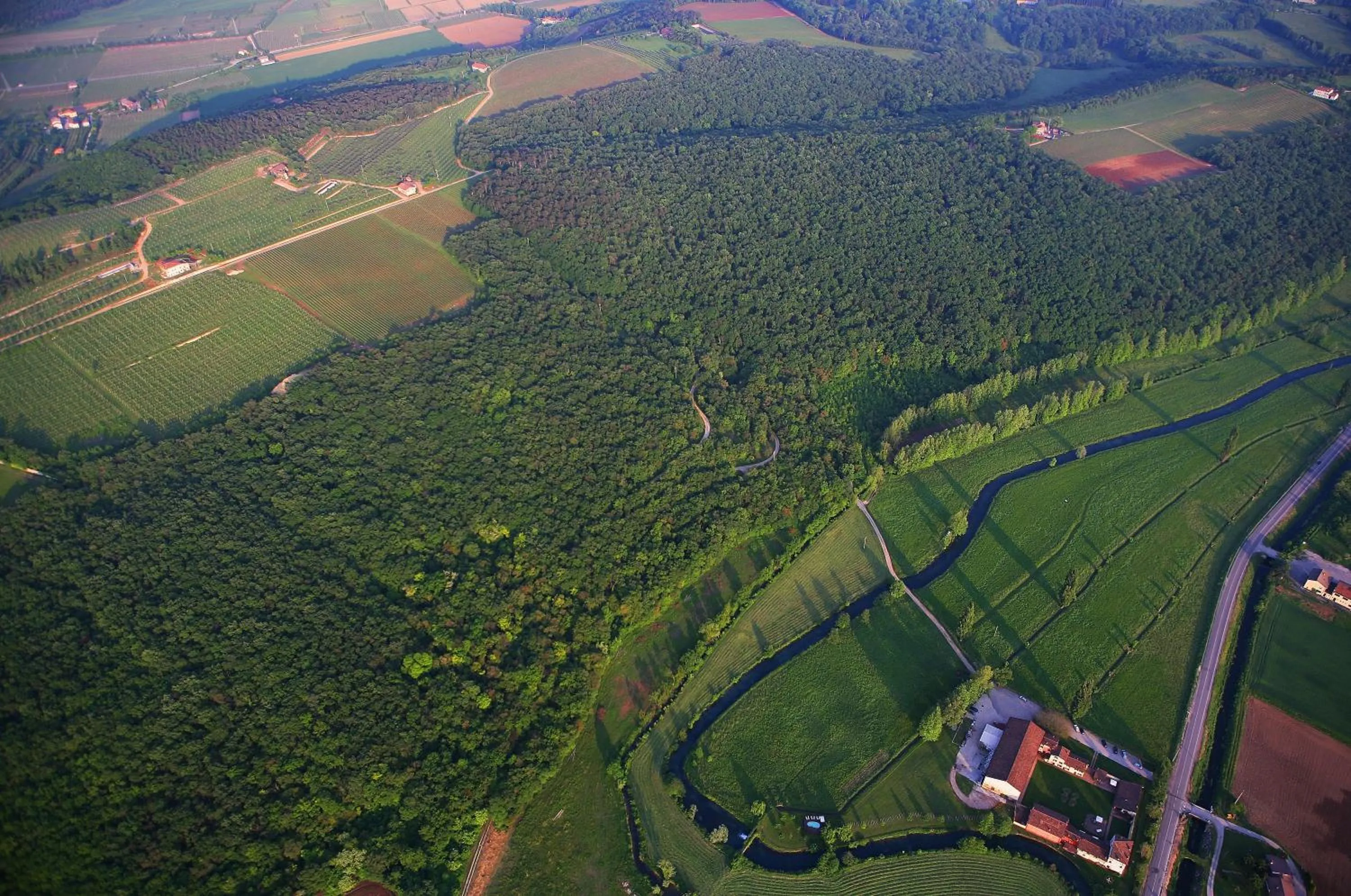 Natural landscape in Musella Winery & Relais