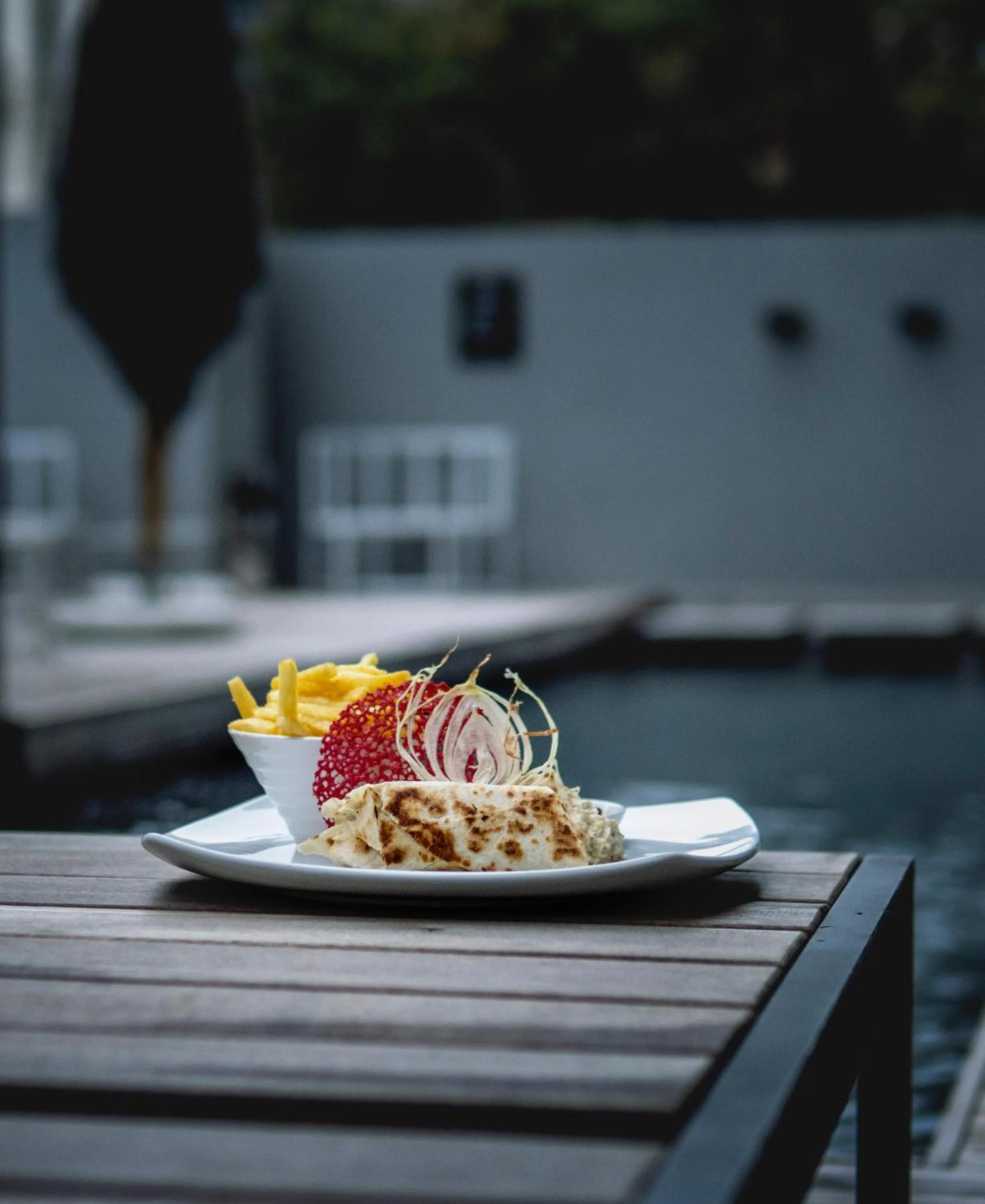 Pool view in The Capital Melrose