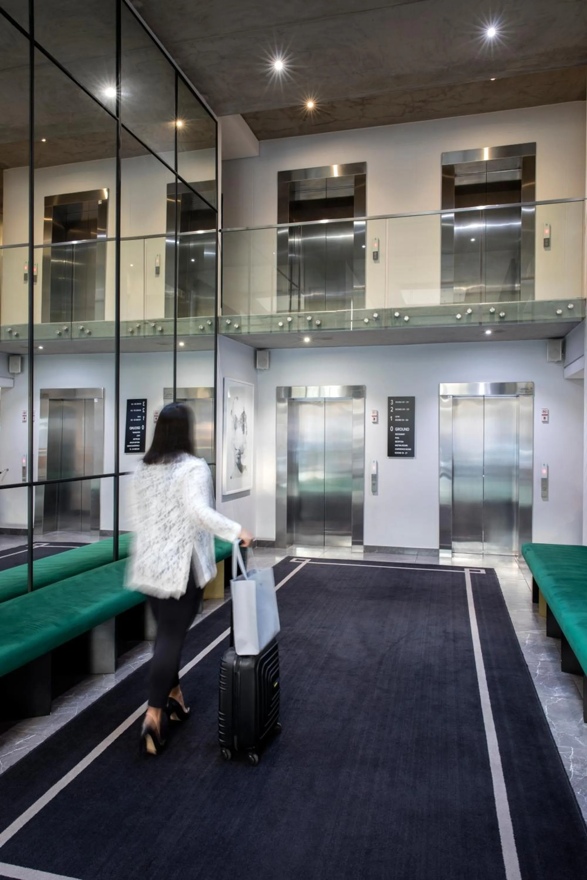 elevator in The Capital Melrose