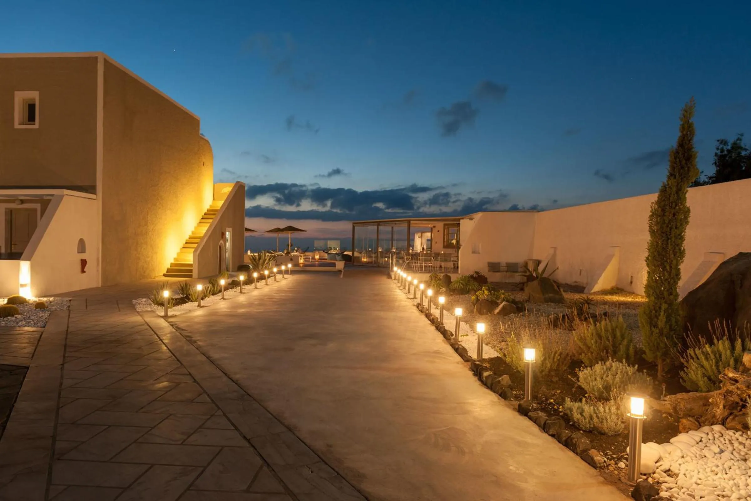 Property building in Caldera's Dolphin Suites