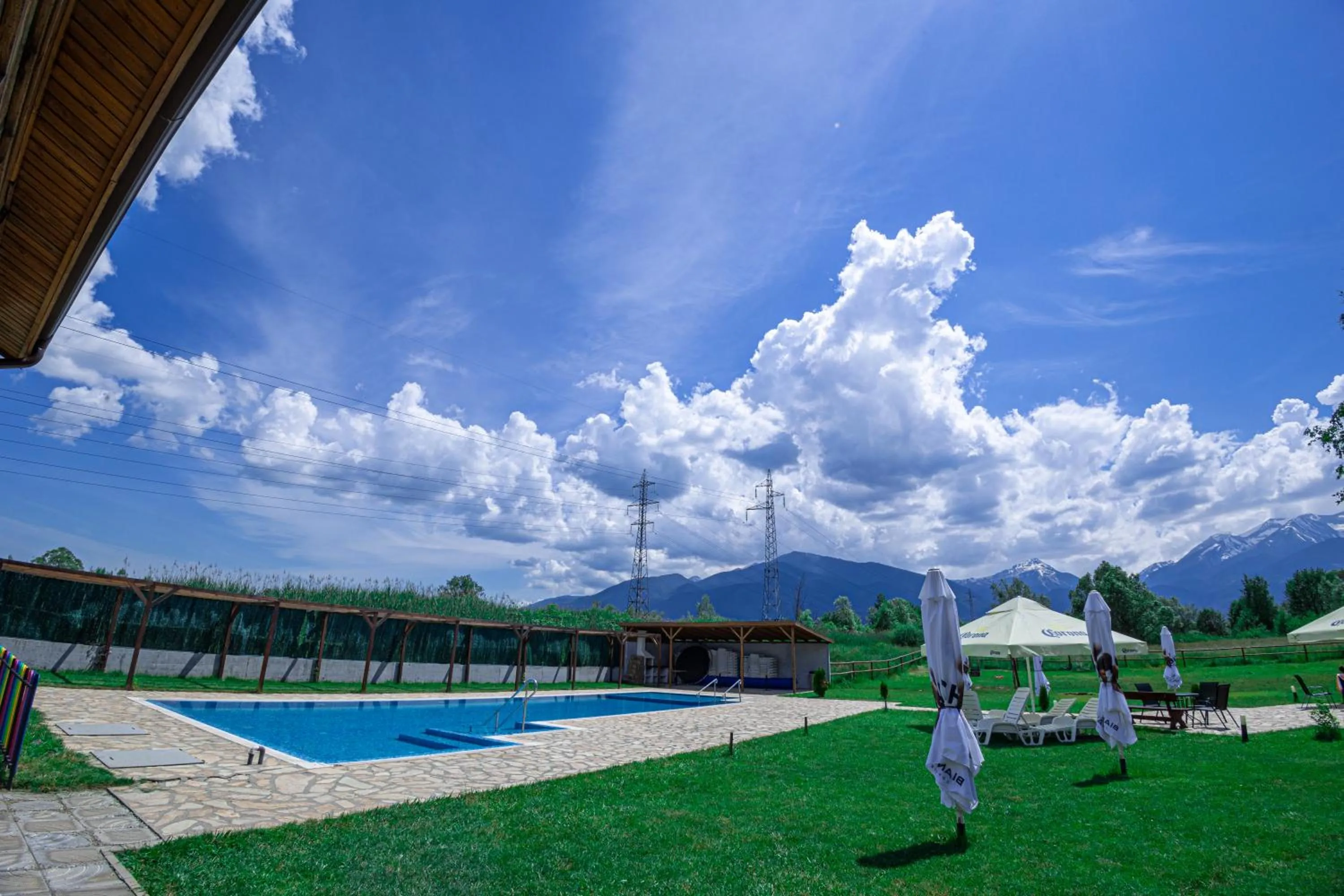 Patio in Thermal Hotel Seven Seasons