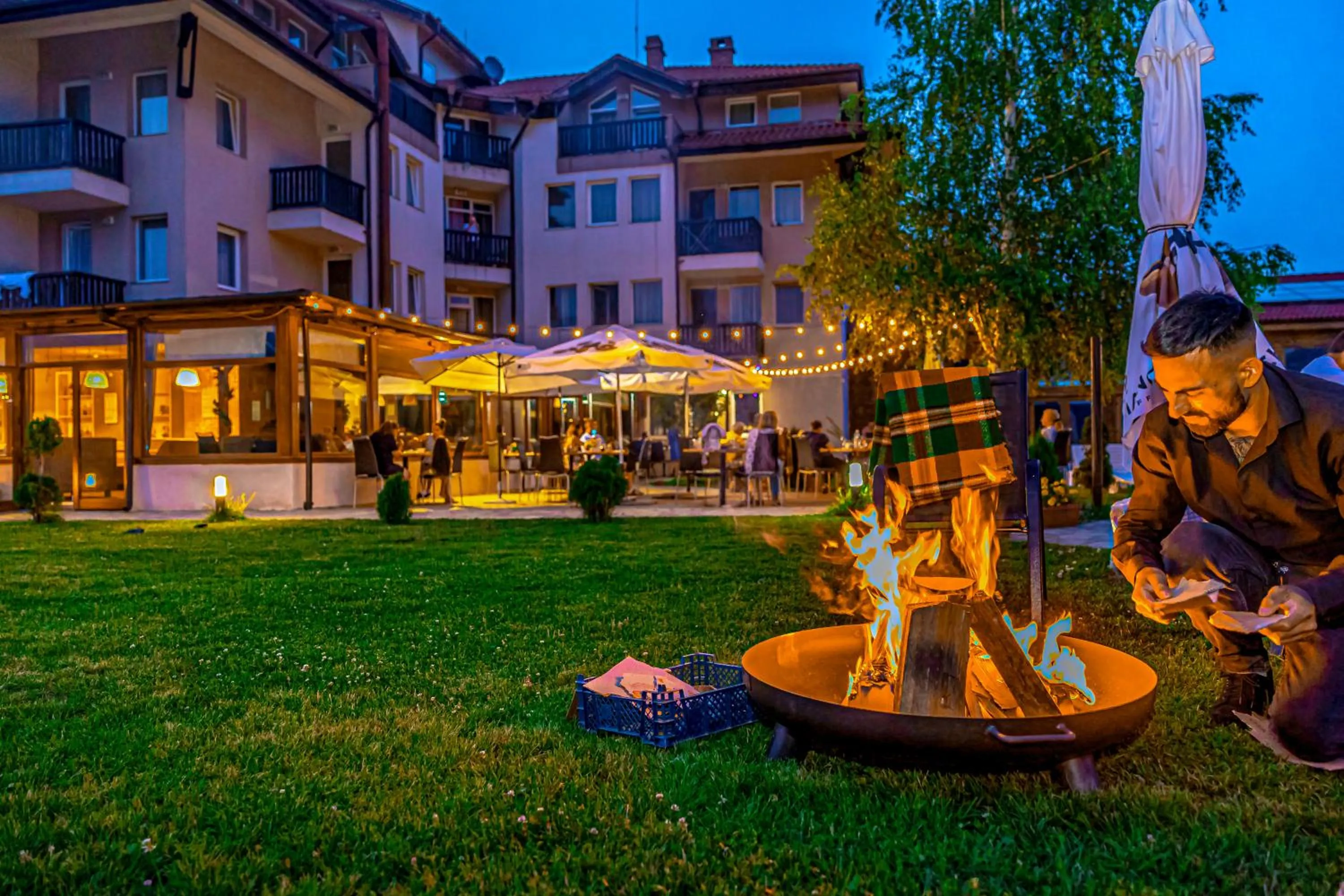 Garden in Thermal Hotel Seven Seasons