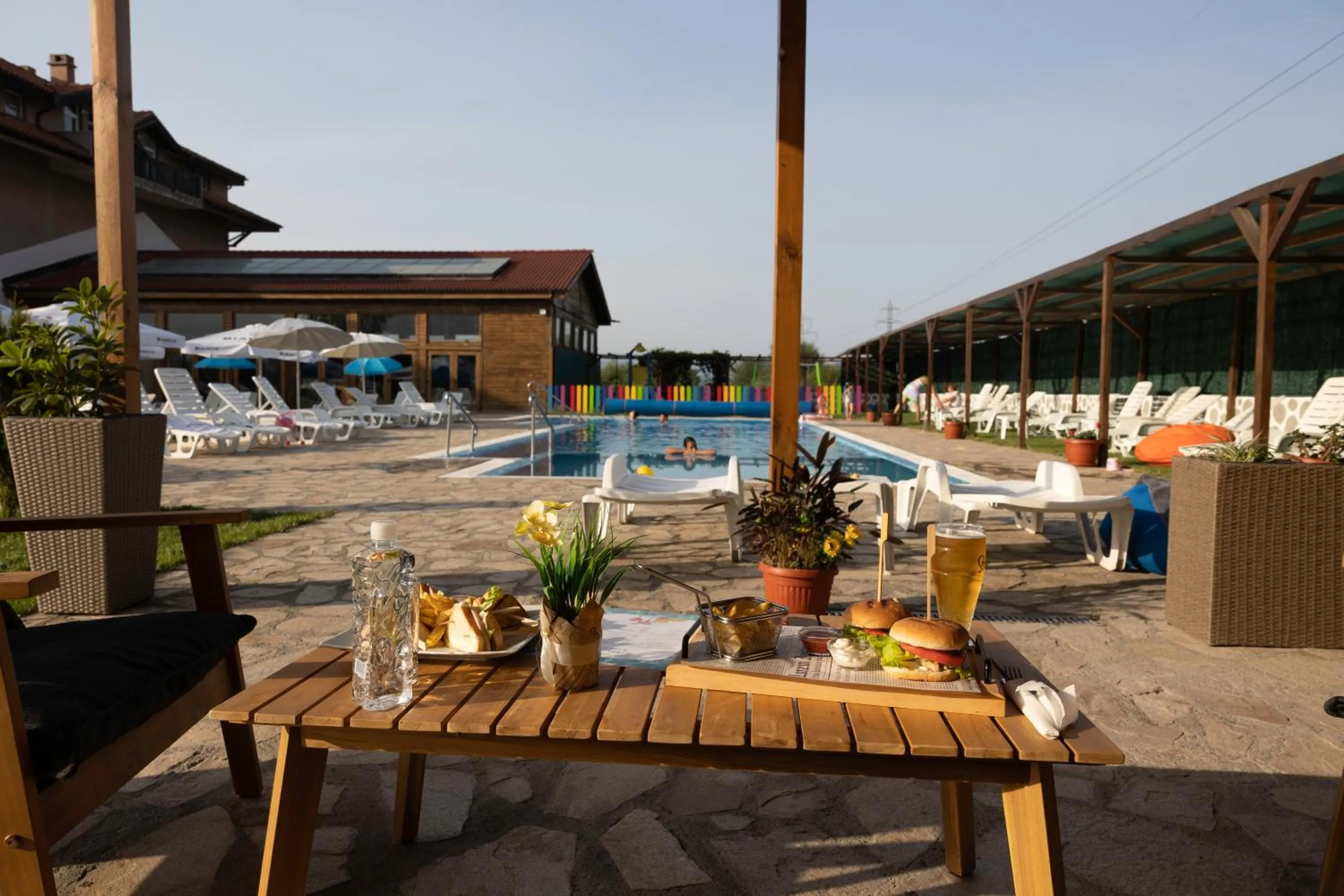 Swimming pool in Thermal Hotel Seven Seasons