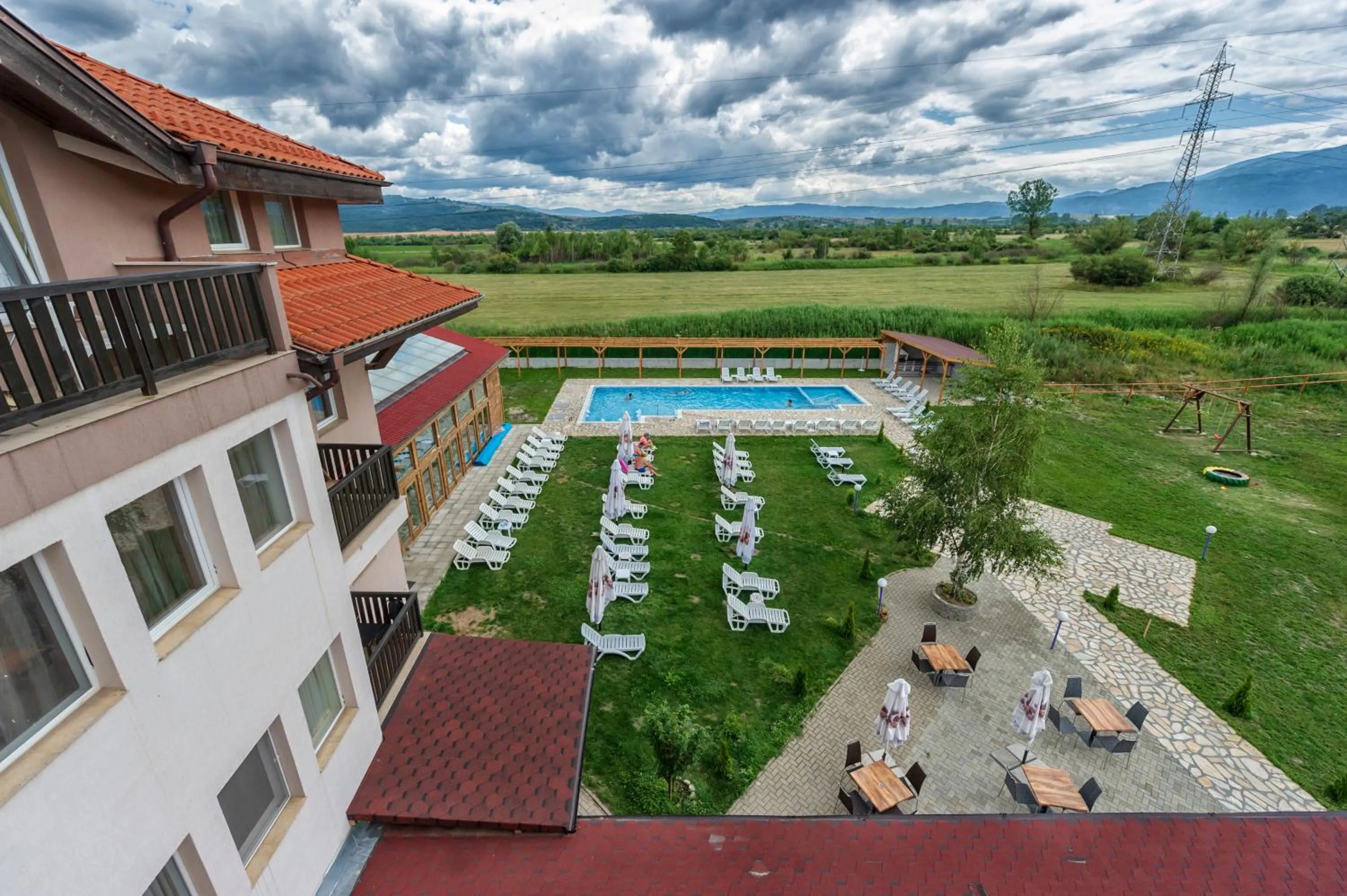 Bird's eye view in Thermal Hotel Seven Seasons