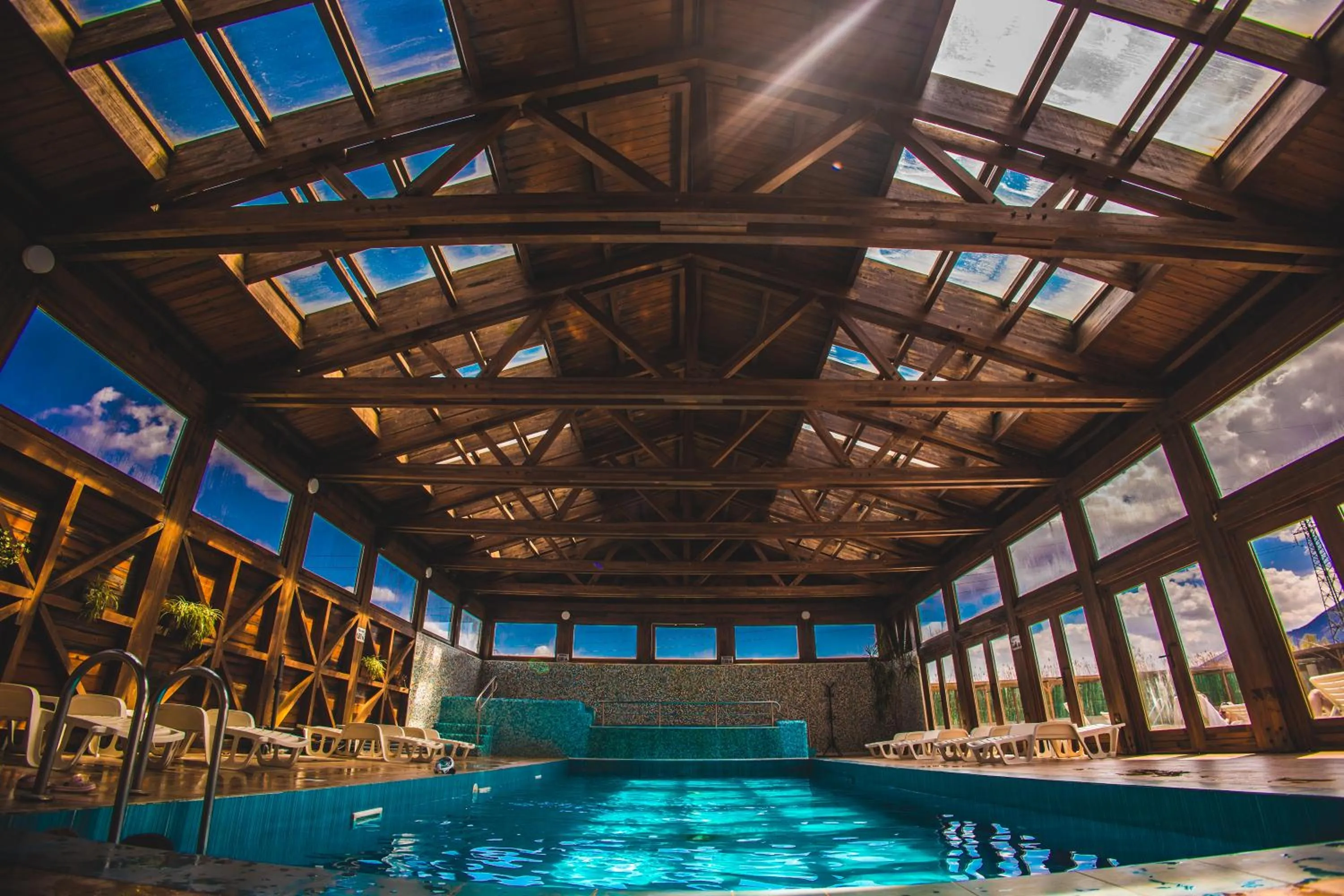 Swimming pool in Thermal Hotel Seven Seasons