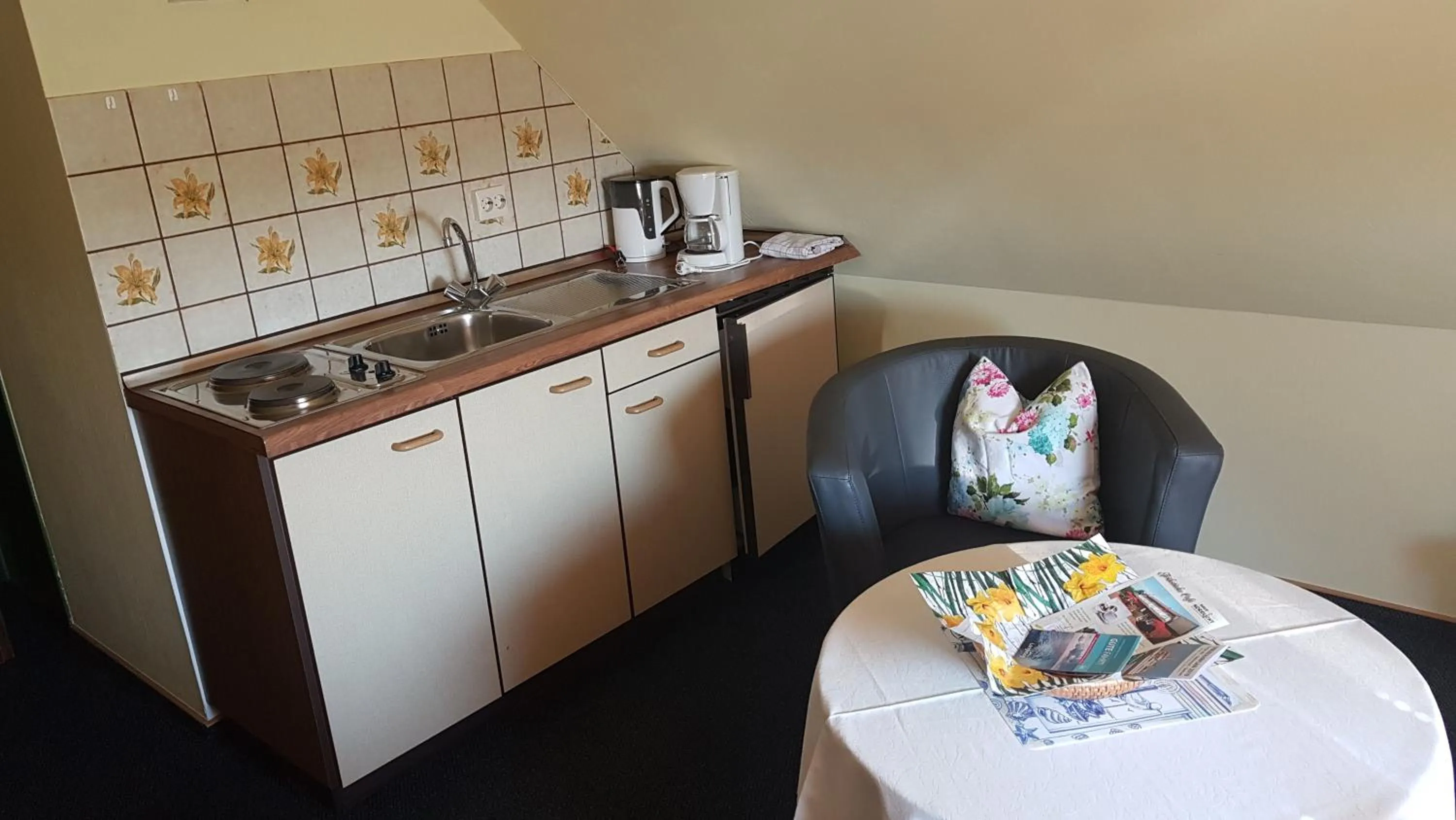 Kitchen or kitchenette in Hausnordlicht Dachspitze