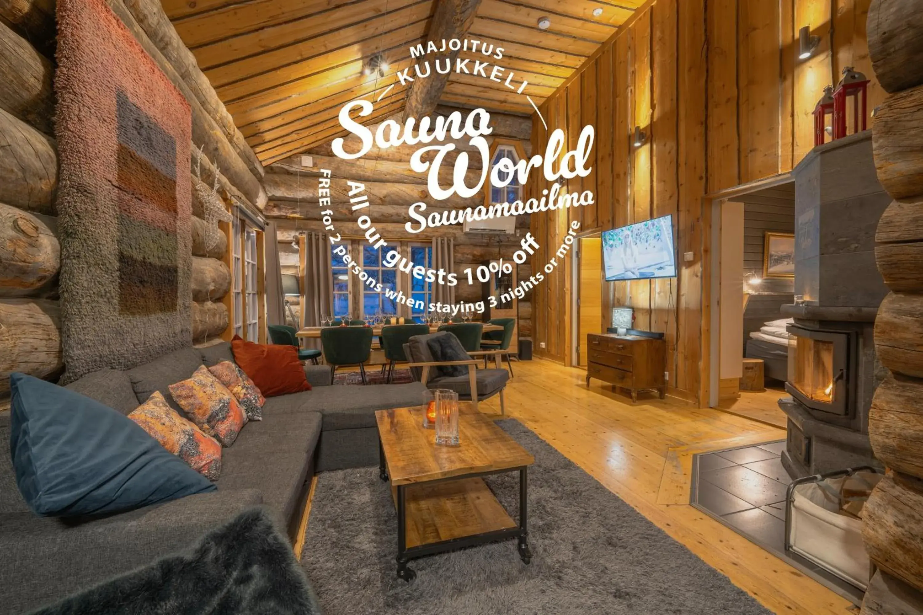 Two-Bedroom Apartment in Kuukkeli Hirvas Suite Two-Bedroom Apartment in Kuukkeli Hirvas Suite