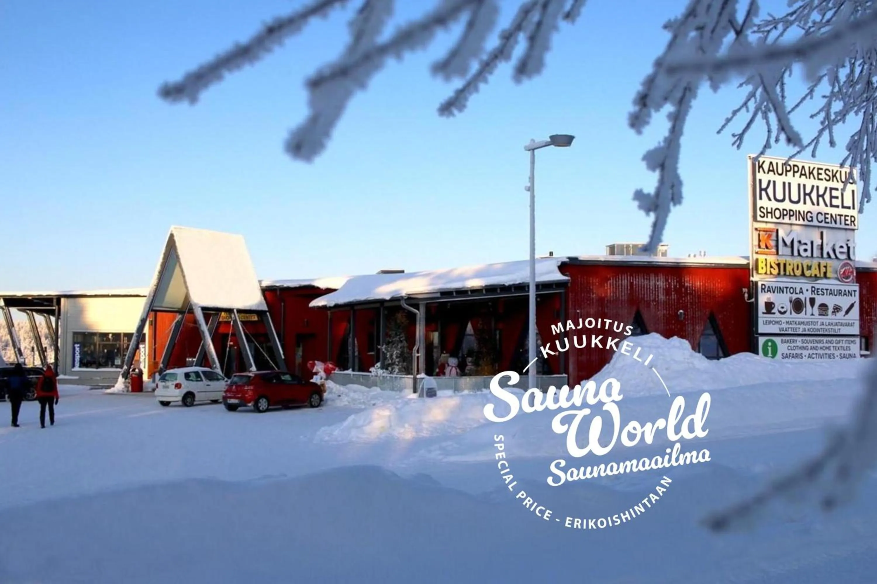 Lobby or reception in Kuukkeli Hirvas Suite