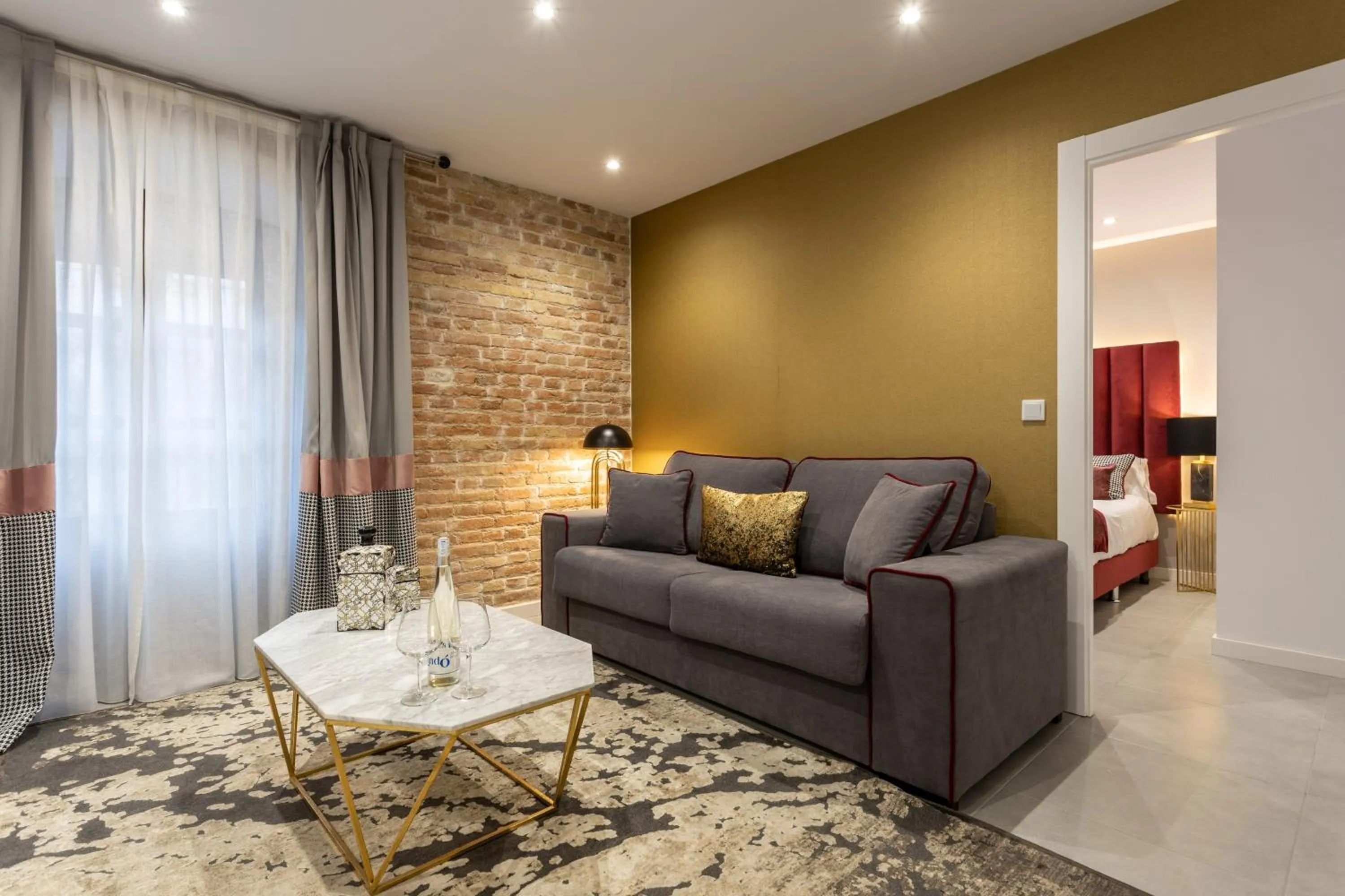 Living room in BiBo Suites Plaza Nueva