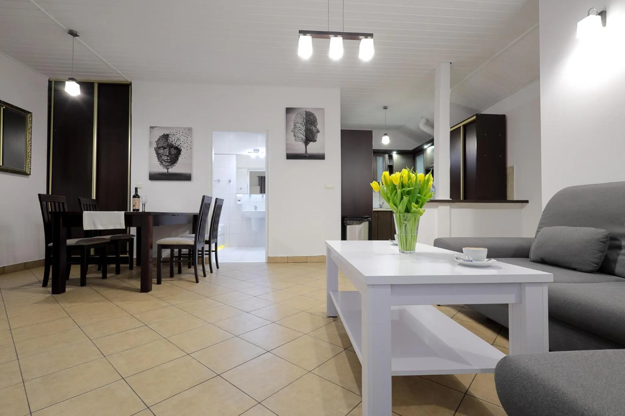 Kitchen or kitchenette in Dworek Różany Hotel & Restauracja