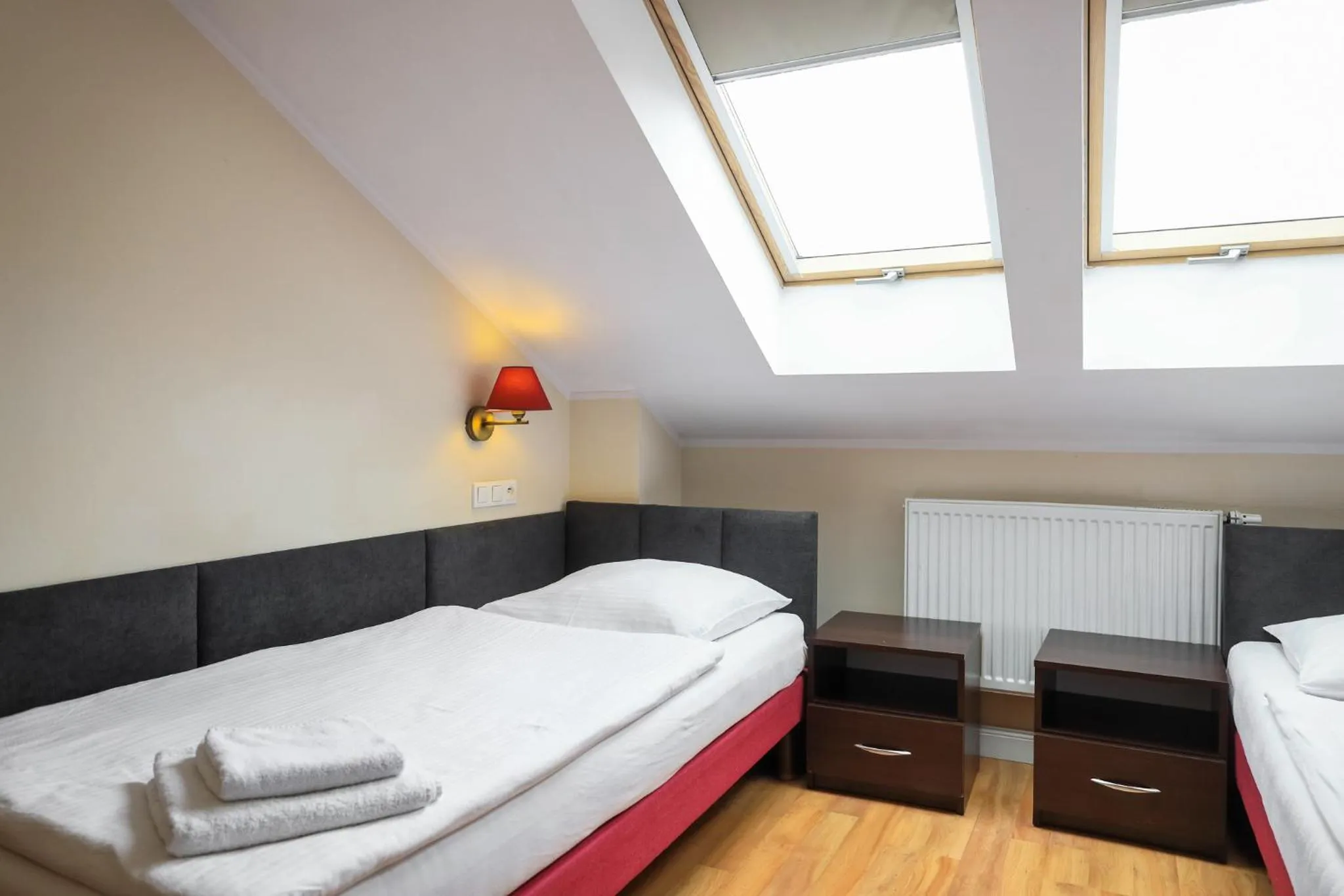 Bed in Dworek Różany Hotel & Restauracja