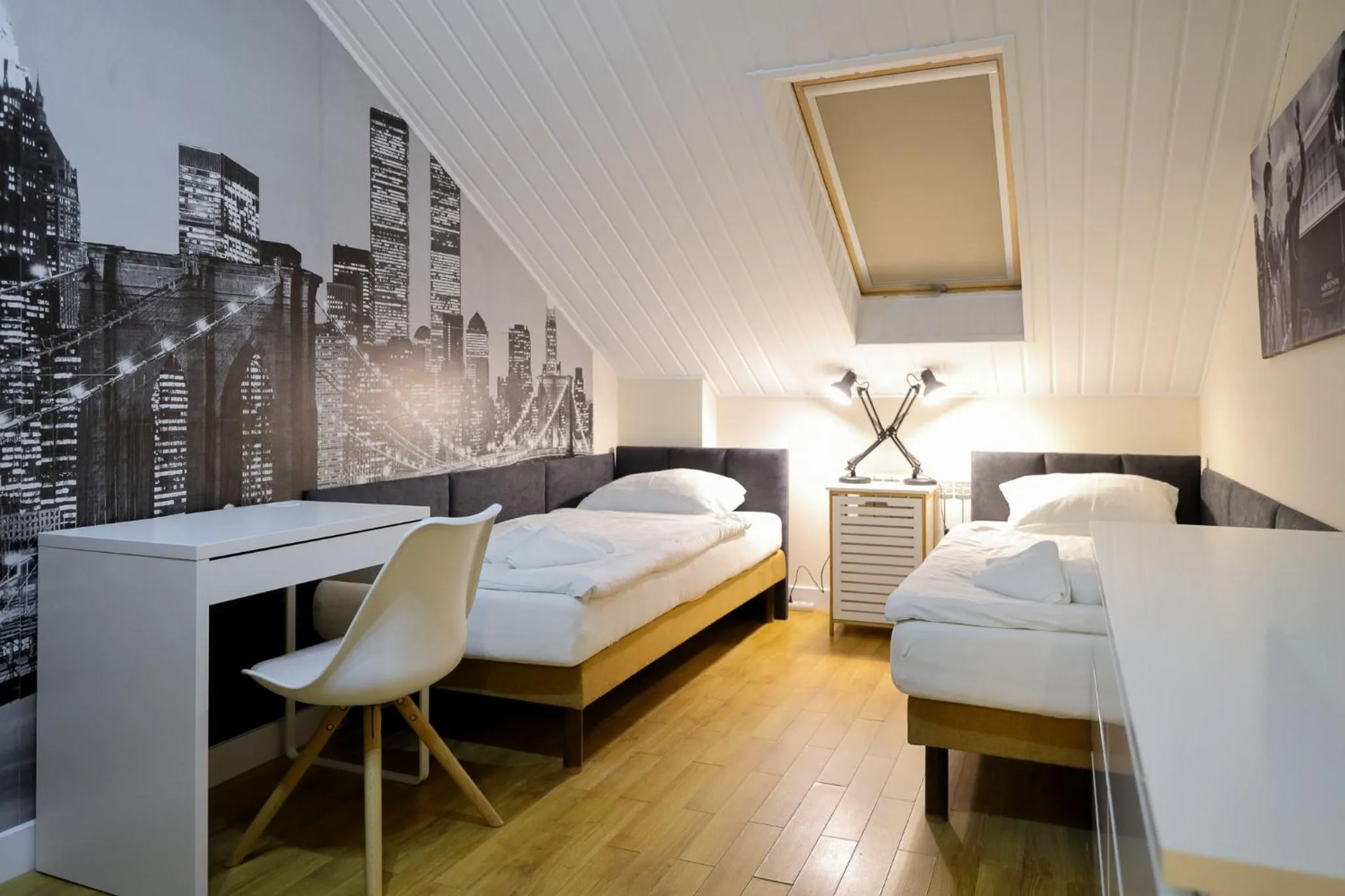 Bed in Dworek Różany Hotel & Restauracja