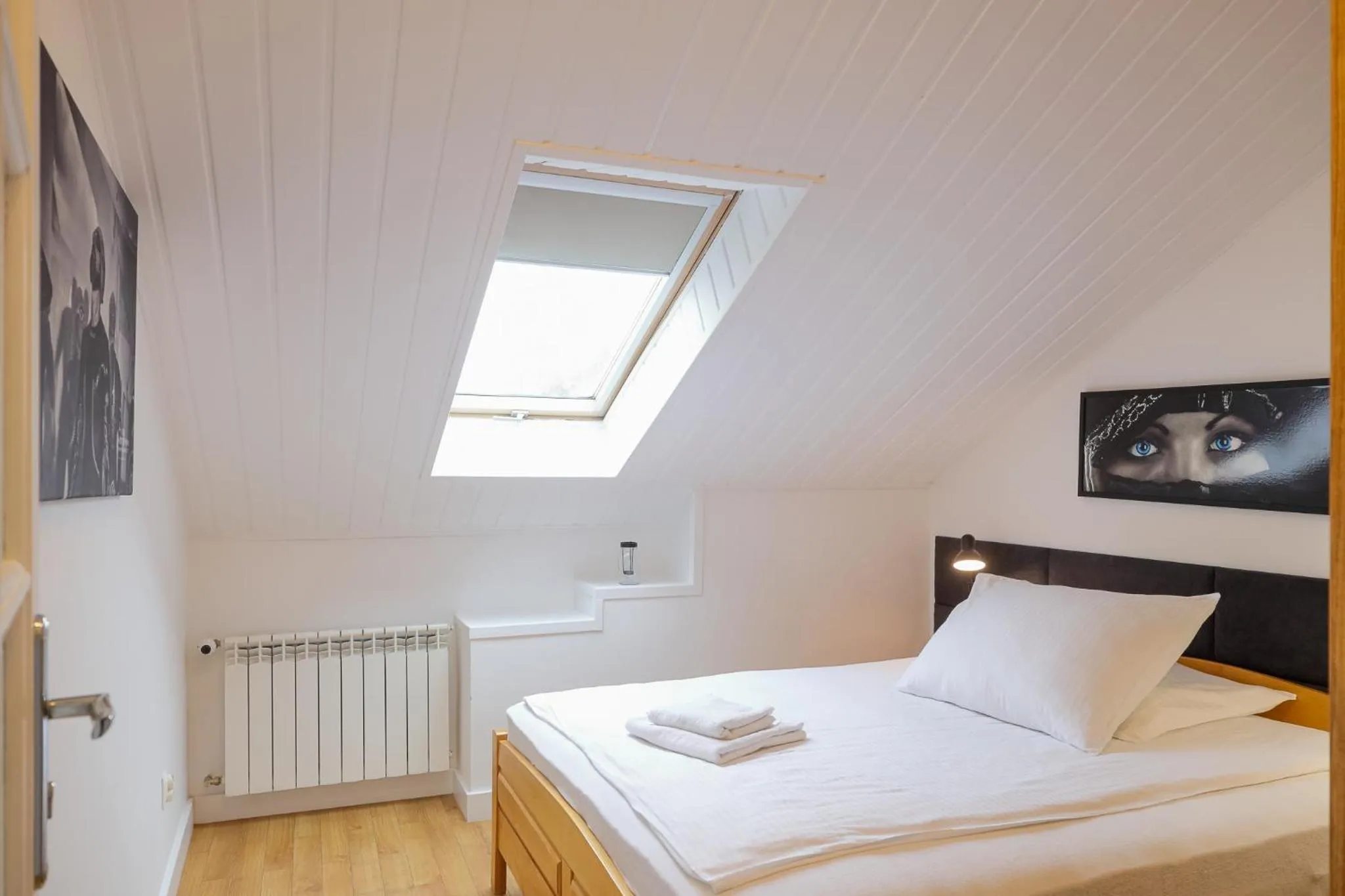 Bed in Dworek Różany Hotel & Restauracja