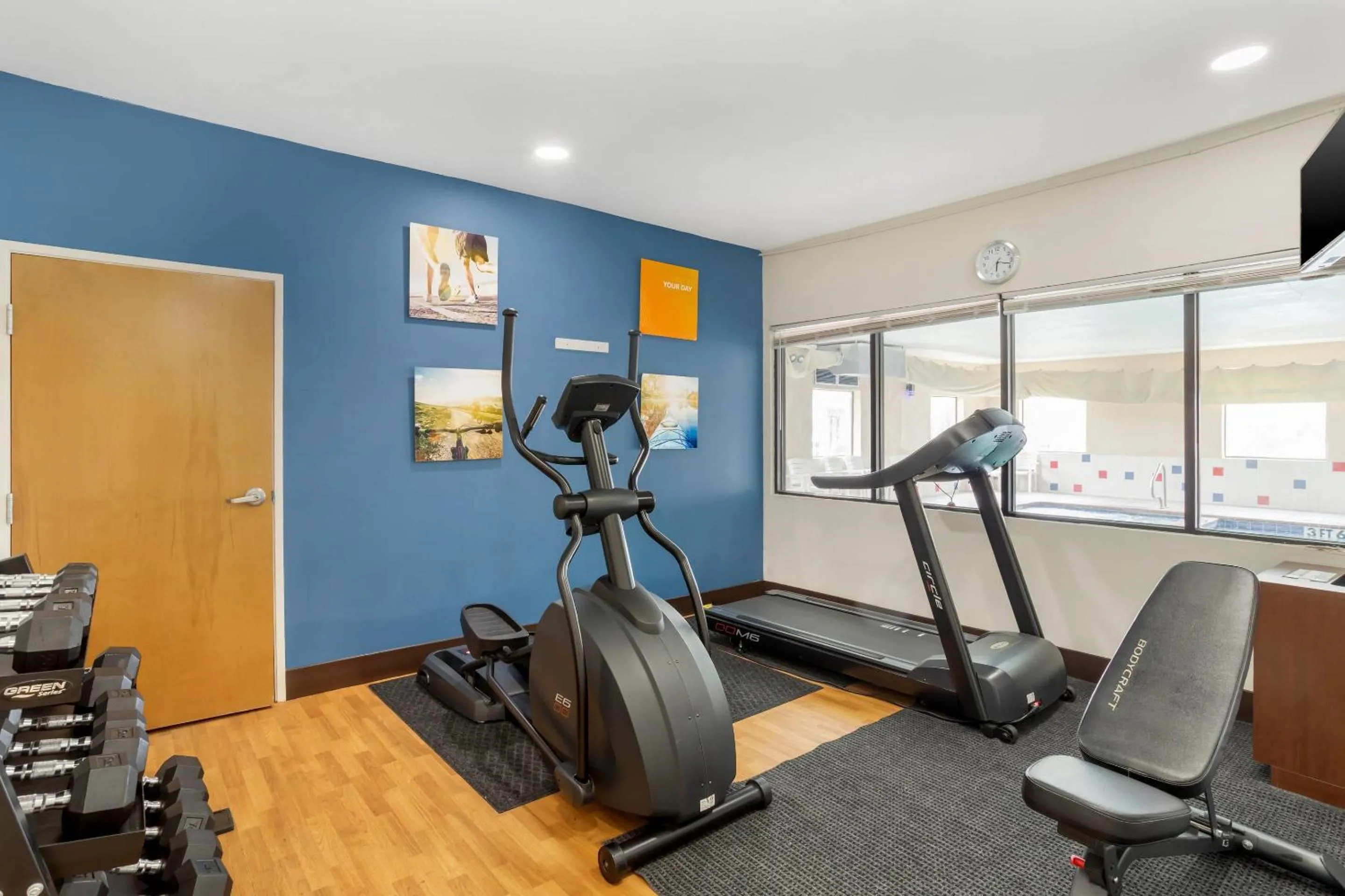 Fitness centre/facilities in Comfort Suites Brenham