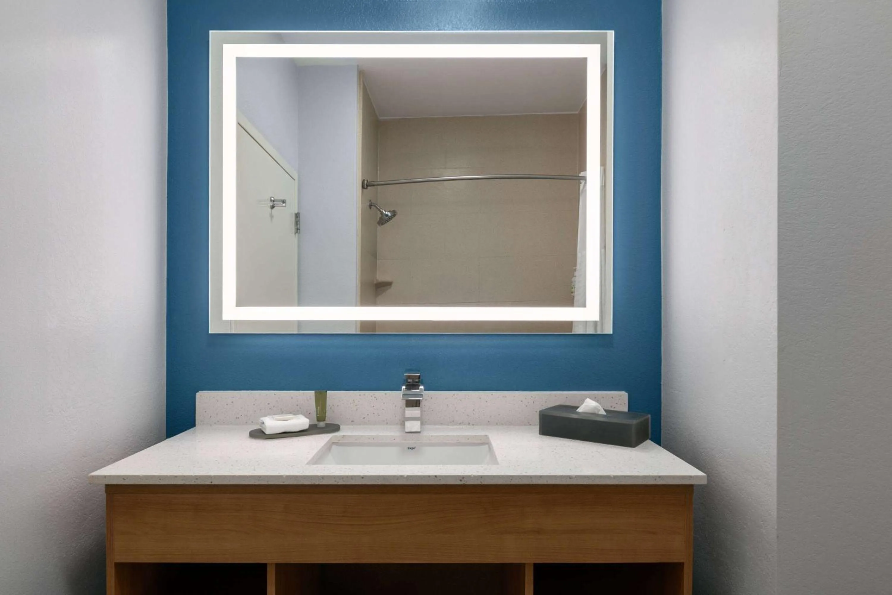 Bathroom in La Quinta Inn & Suites by Wyndham Ft Worth-Burleson