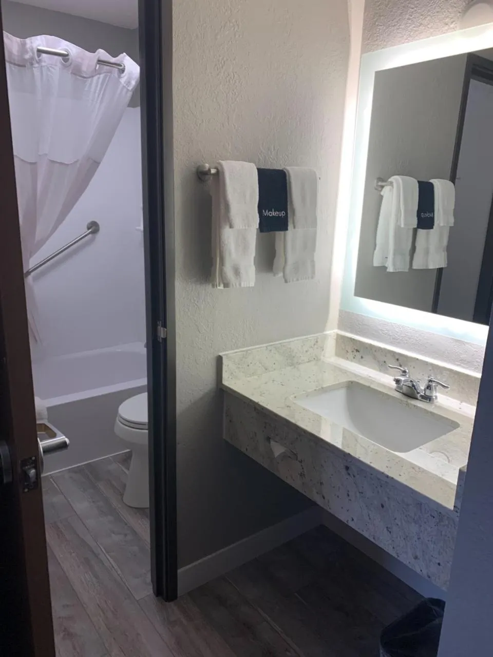 Bathroom in AmericInn by Wyndham New Richmond