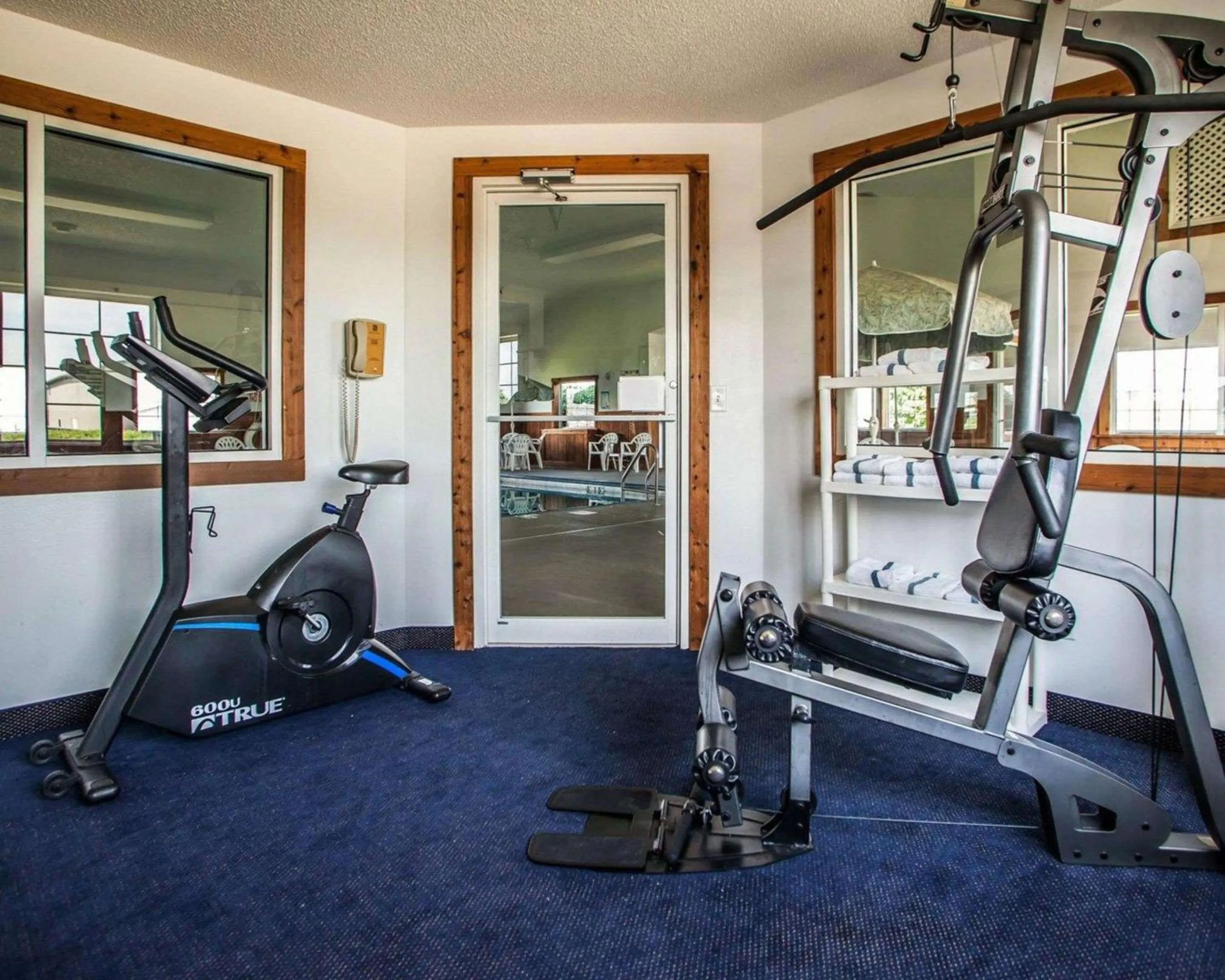 Fitness centre/facilities in Quality Inn & Suites Eldridge Davenport North