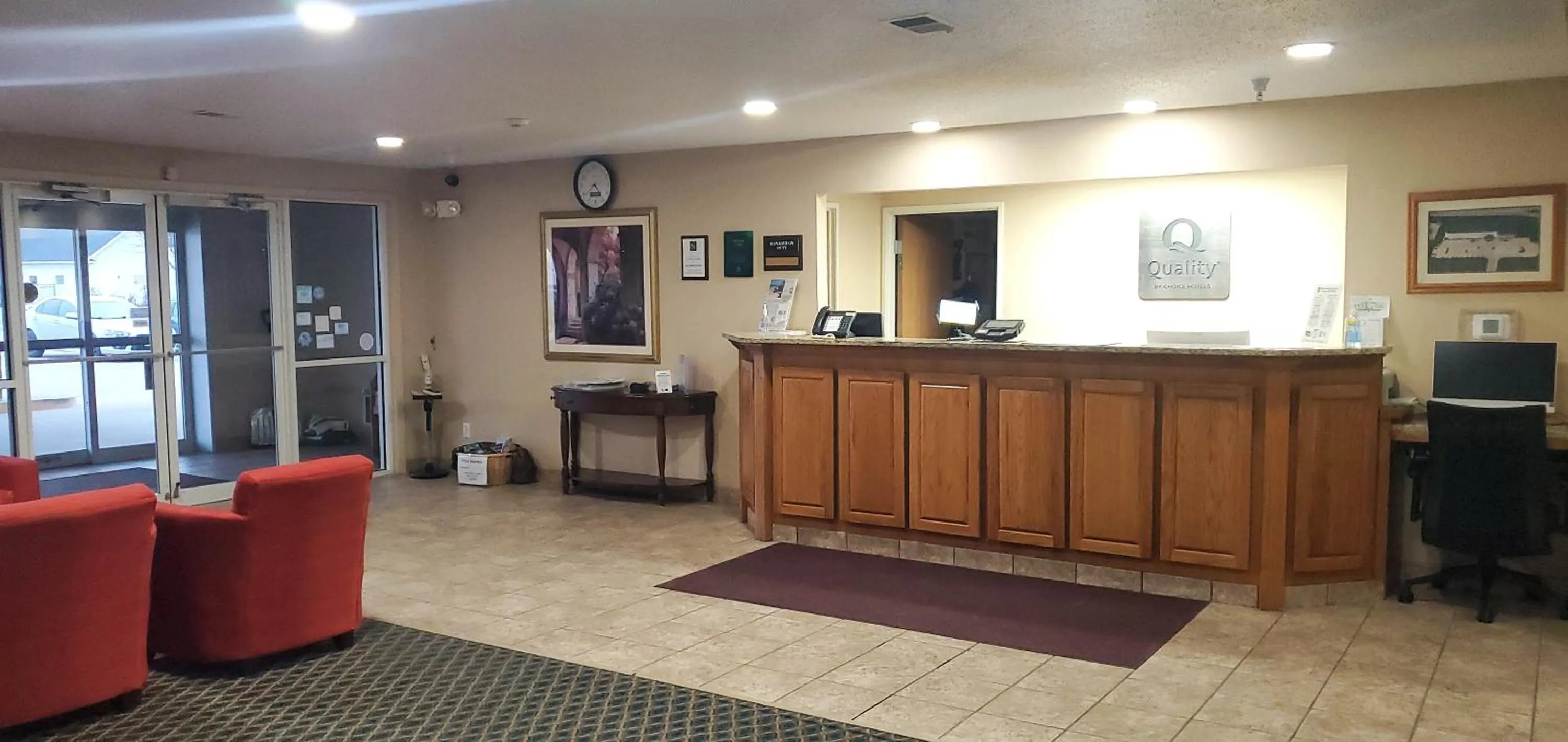 Lobby or reception in Quality Inn & Suites Eldridge Davenport North