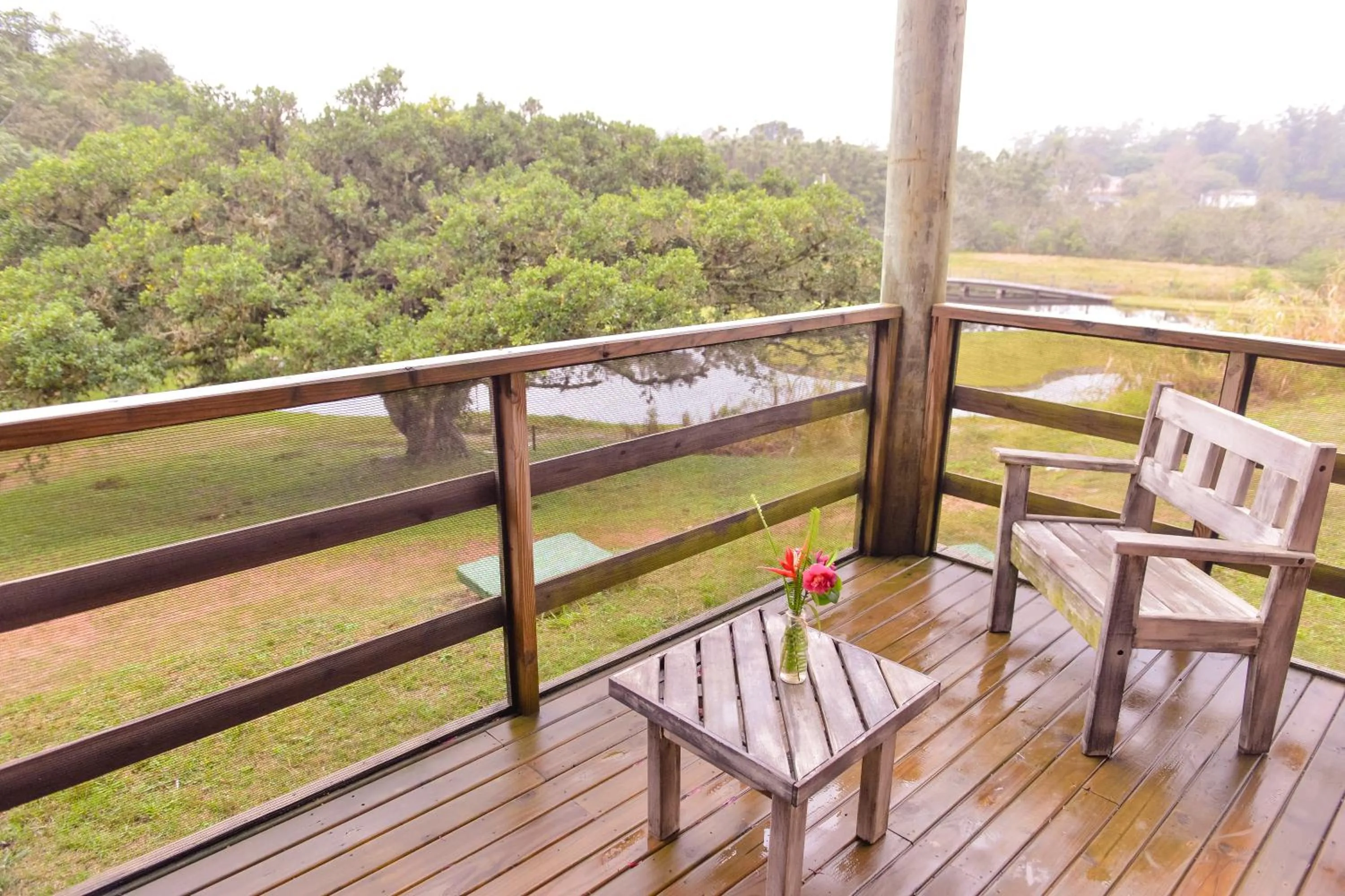Balcony/Terrace in Vila Ventura Ecoresort